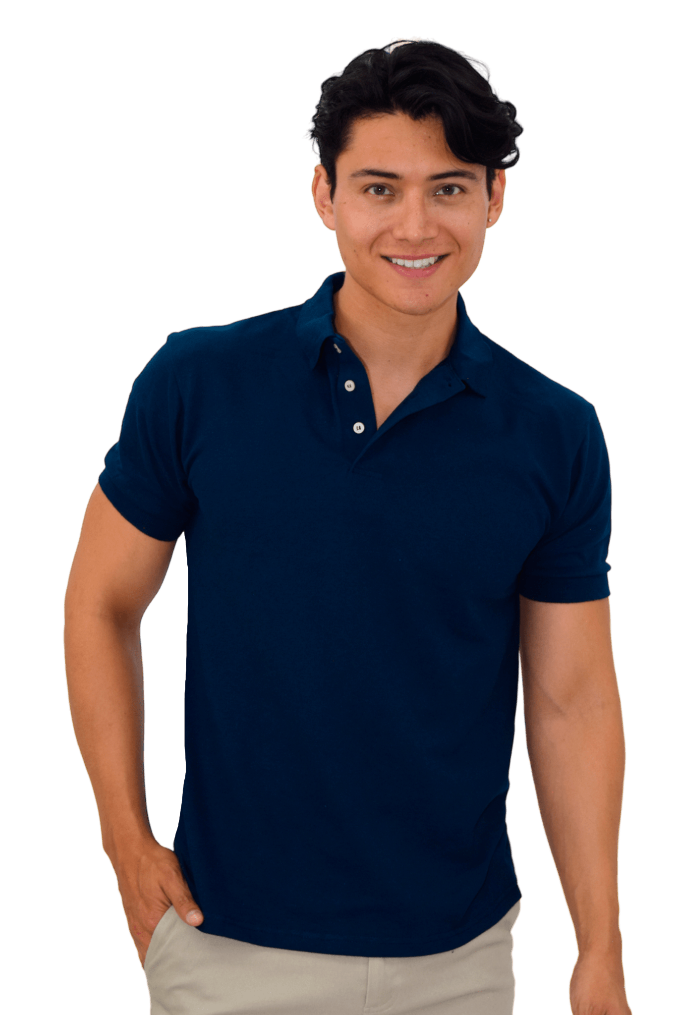PLAYERA TIPO POLO ESTAMBUL HOMBRE  #Color_Azul Marino