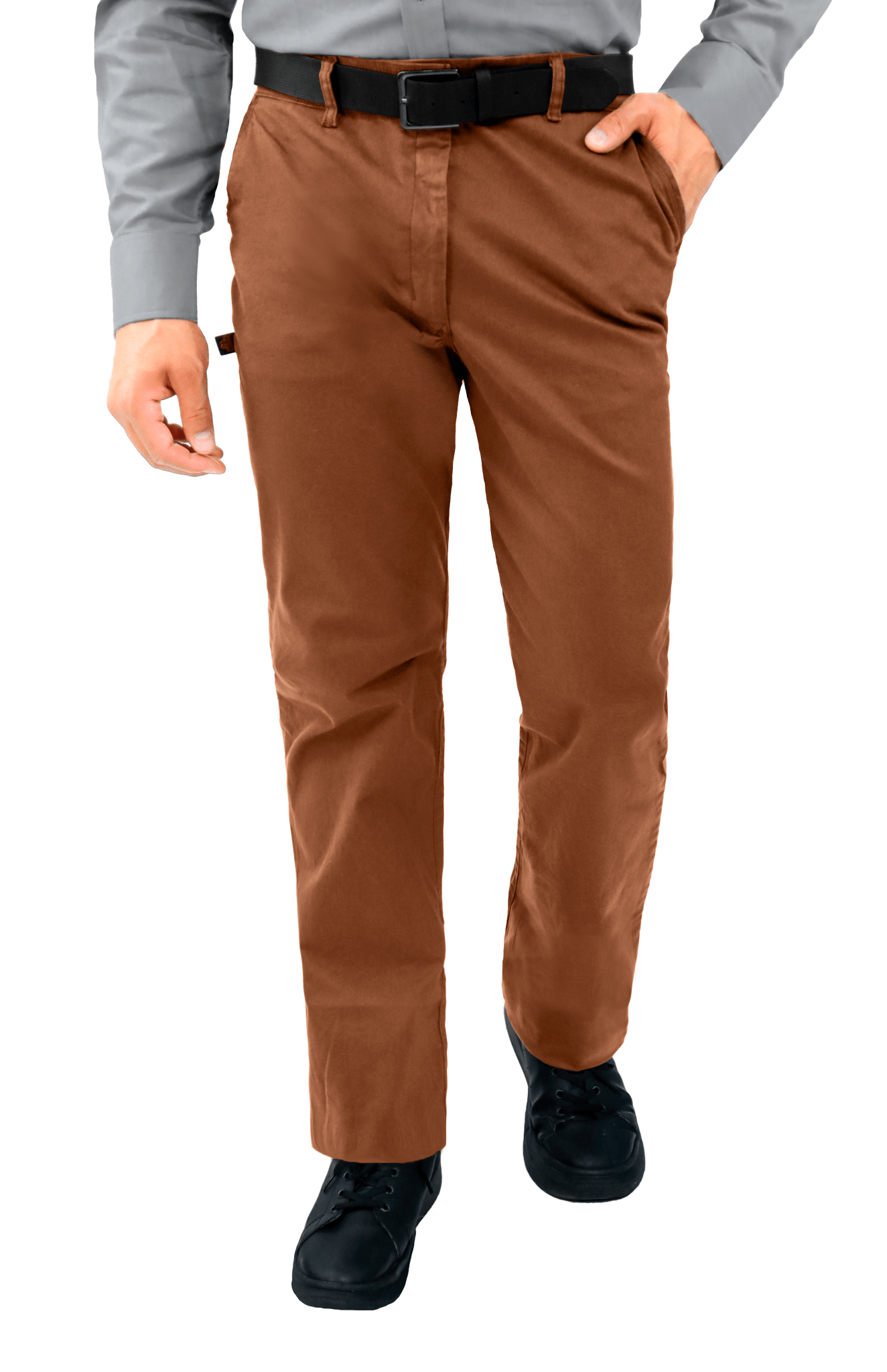 PANTALÓN CASUAL DETROIT HOMBRE #Color_Marrón