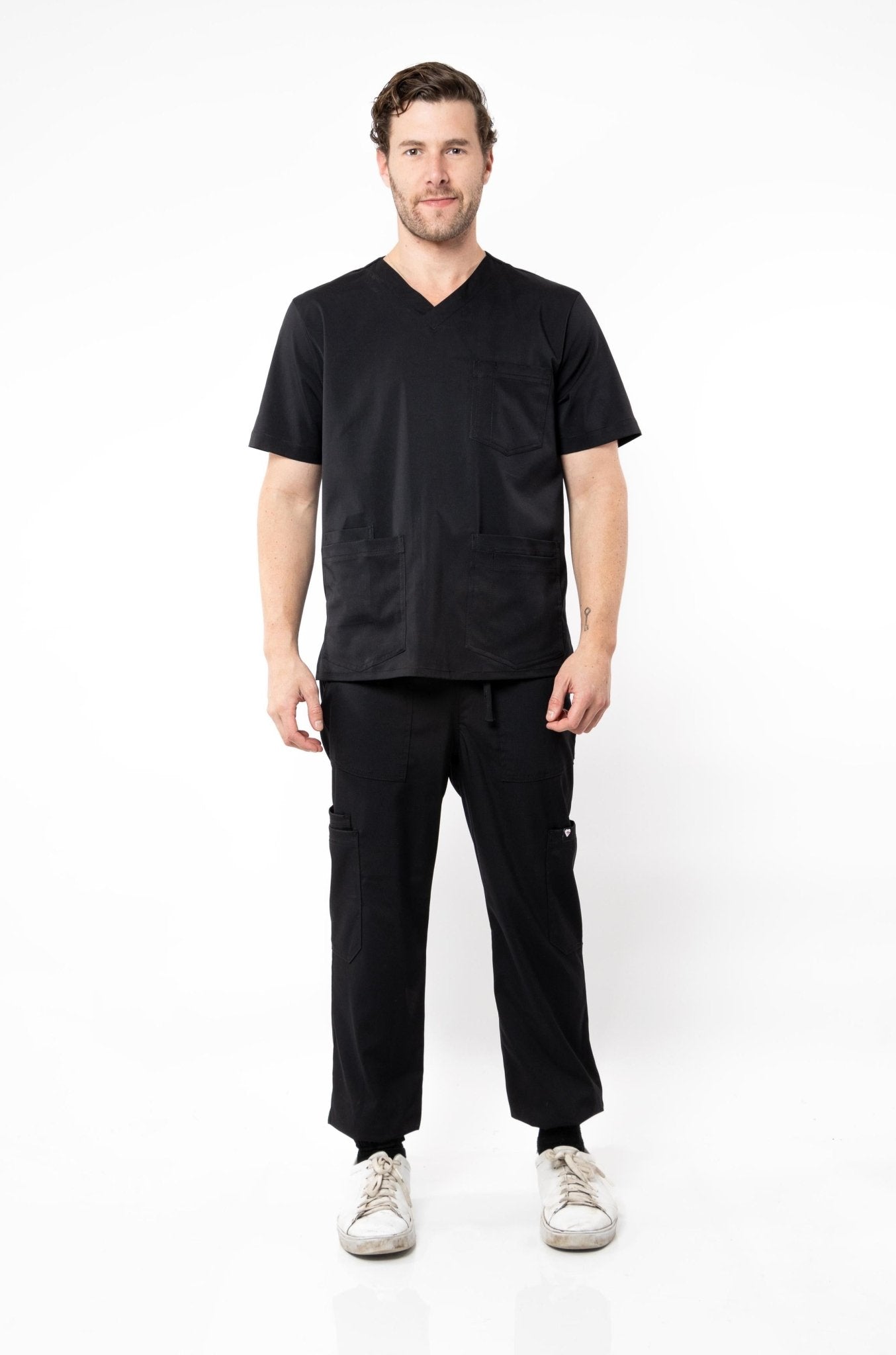 FILIPINA MÉDICA PARA SCRUB CAMBRIDGE HOMBRE #Color_Negro