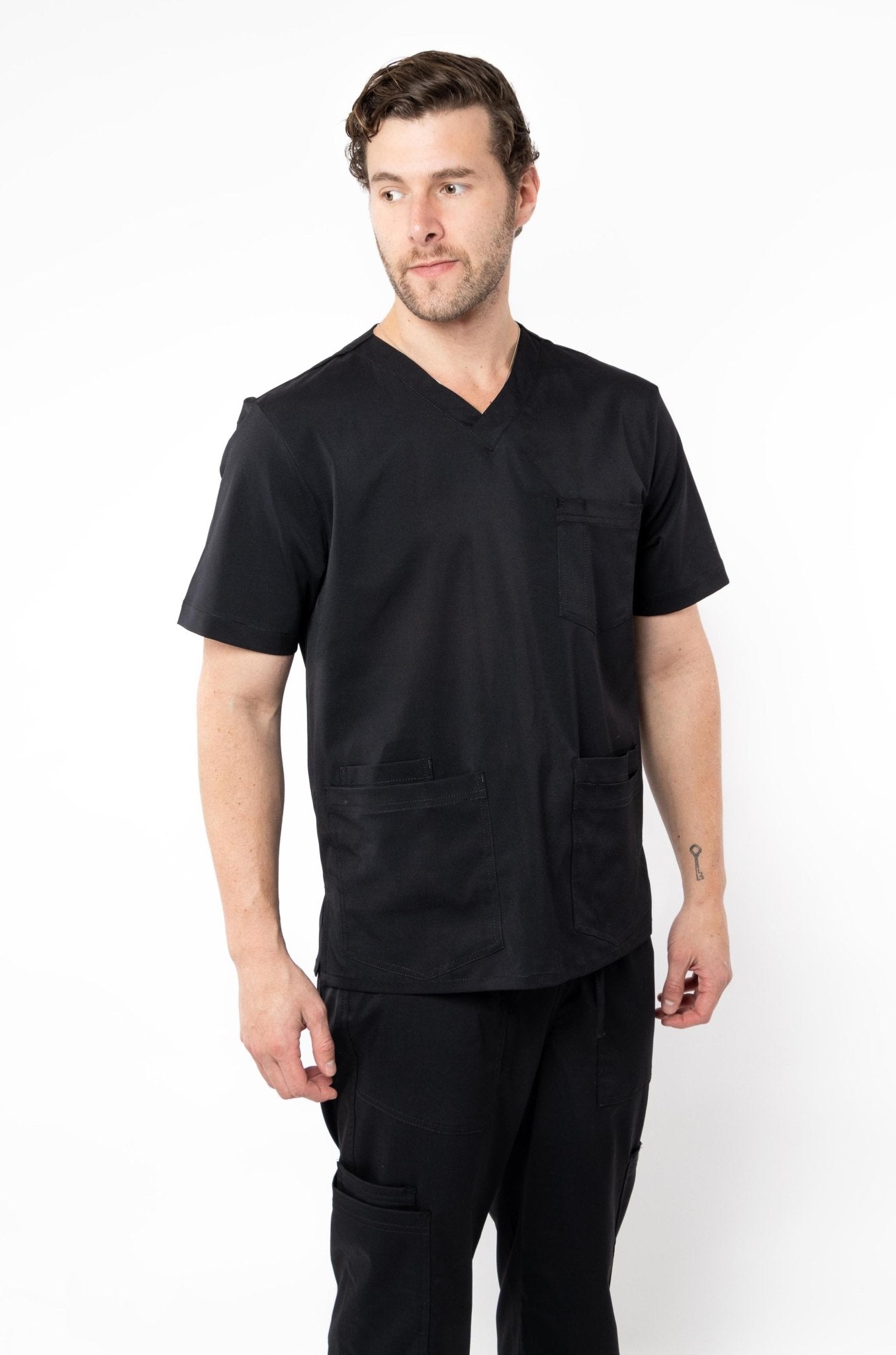 FILIPINA MÉDICA PARA SCRUB CAMBRIDGE HOMBRE #Color_Negro