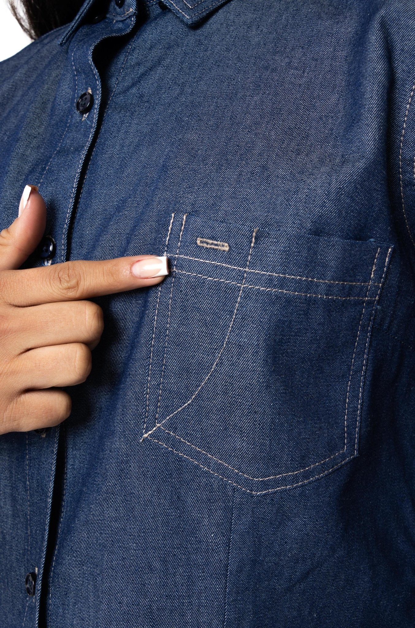 CAMISA FORMAL SLIM FIT MANGA LARGA MONTANA MUJER