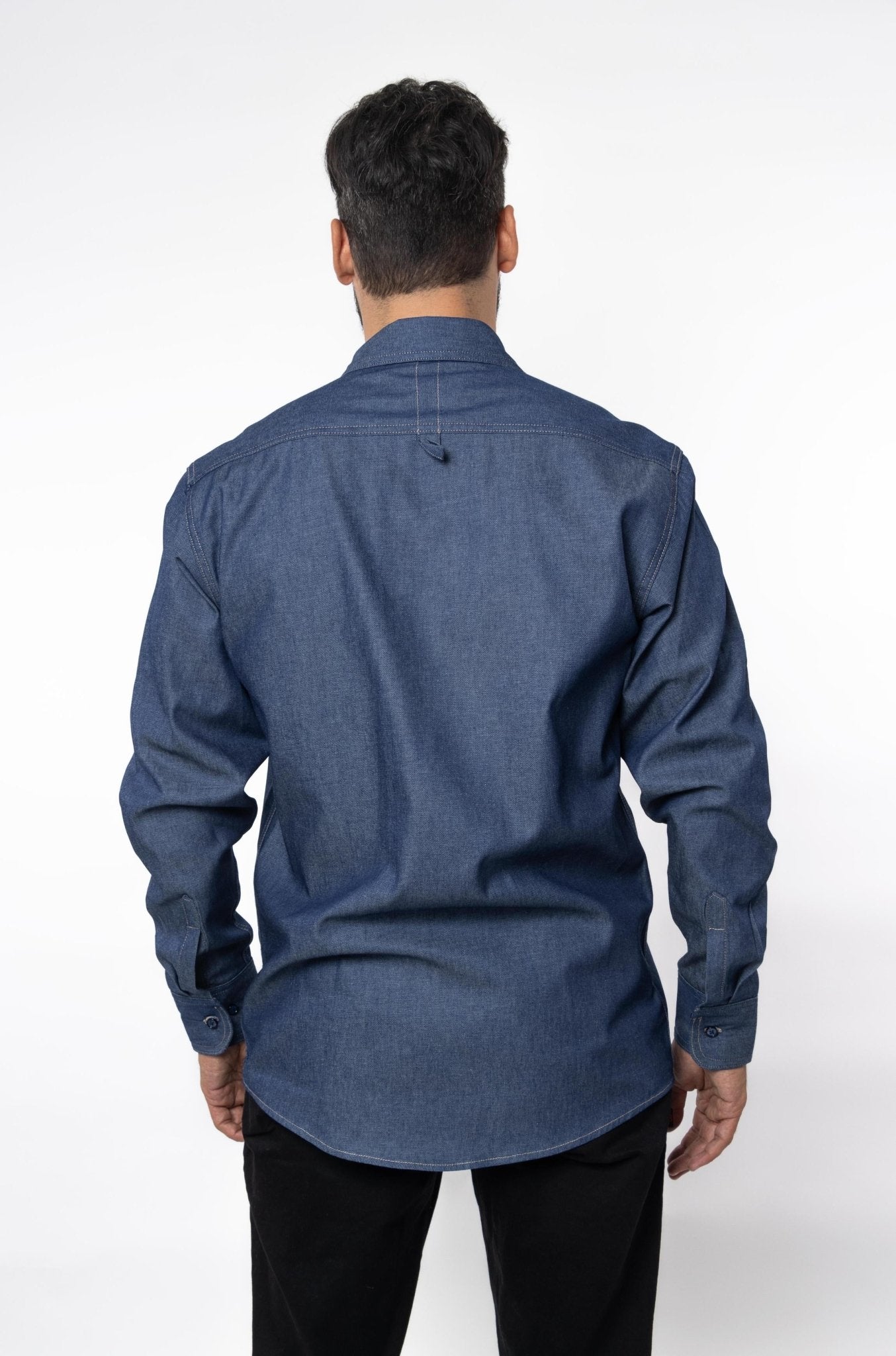 CAMISA FORMAL SLIM FIT MANGA LARGA MONTANA HOMBRE