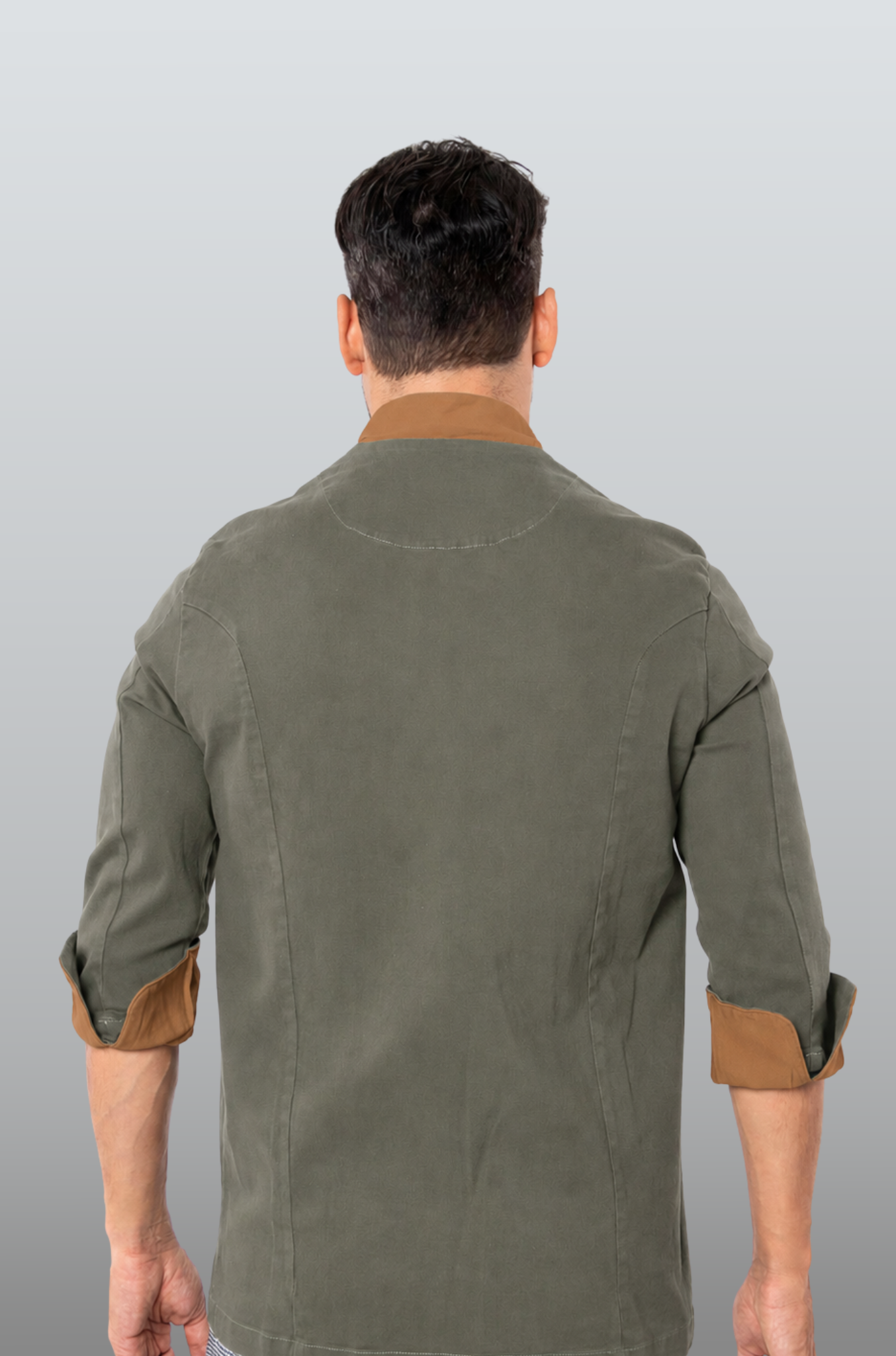 FILIPINA CHEF CORTE REGULAR MILÁN HOMBRE #Color_Verde Oliva
