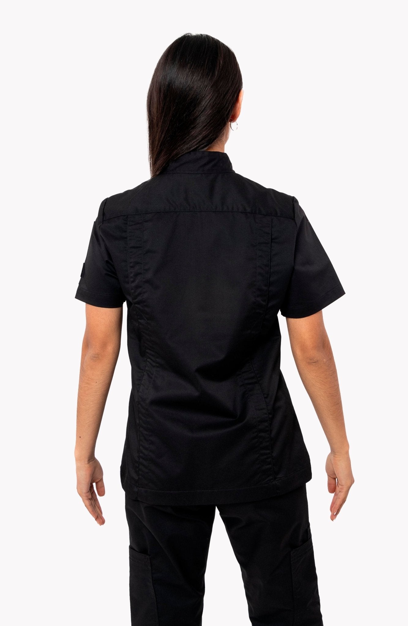 FILIPINA DE CHEF MANGA CORTA HONOLULU MUJER #Color_Negro