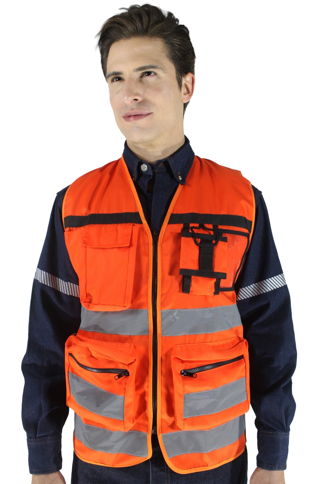 CHALECO DE SEGURIDAD BREMEN #Color_Naranja