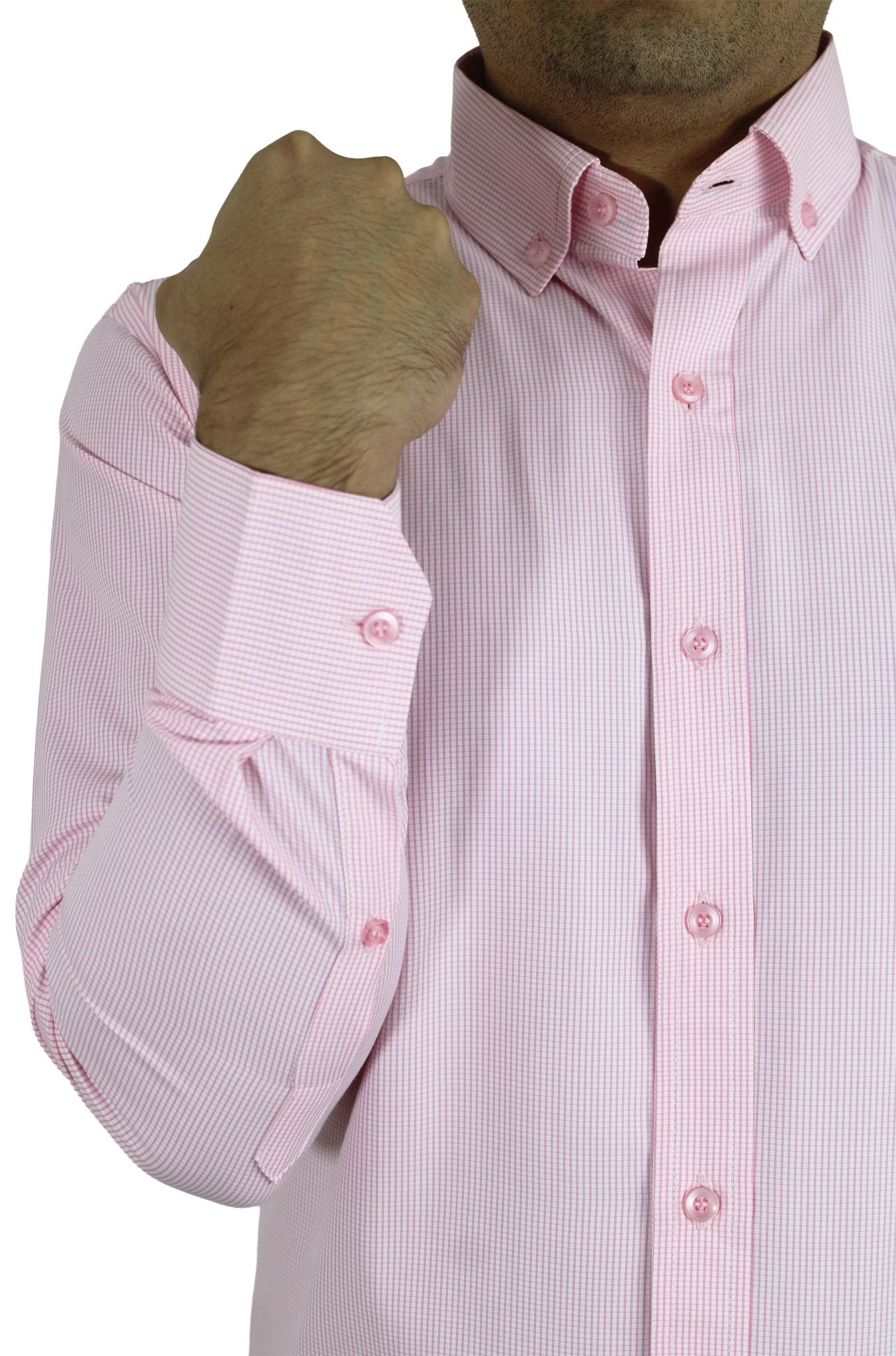 CAMISA EJECUTIVA MANGA LARGA TURÍN #Color_Rosa