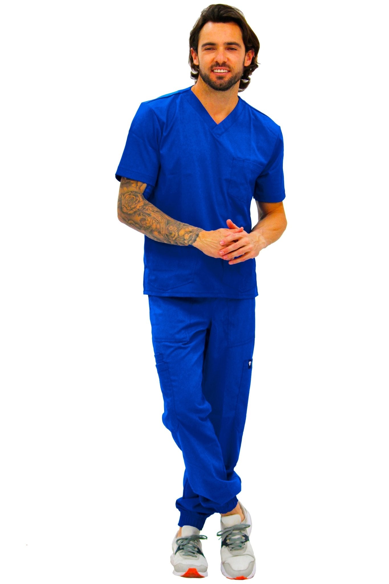 PANTALÓN MÉDICO JOGGER PARA SCRUB ARGOS HOMBRE #Color_Azul