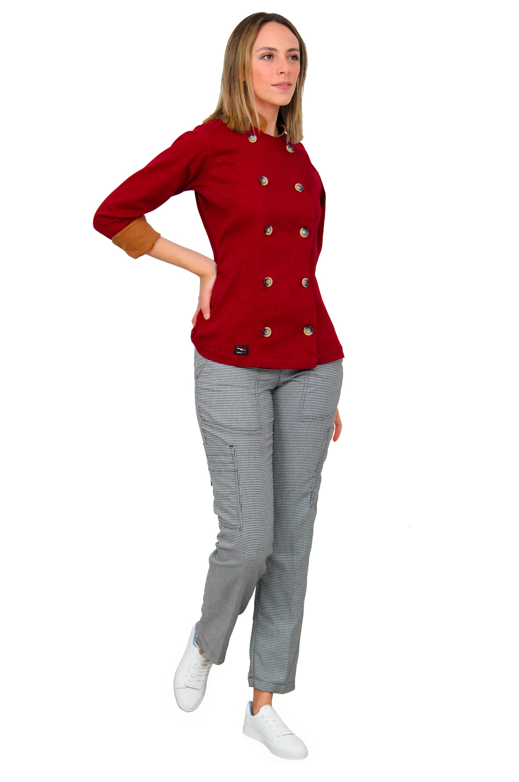 FILIPINA CHEF CORTE REGULAR MILÁN MUJER #Color_Rojo