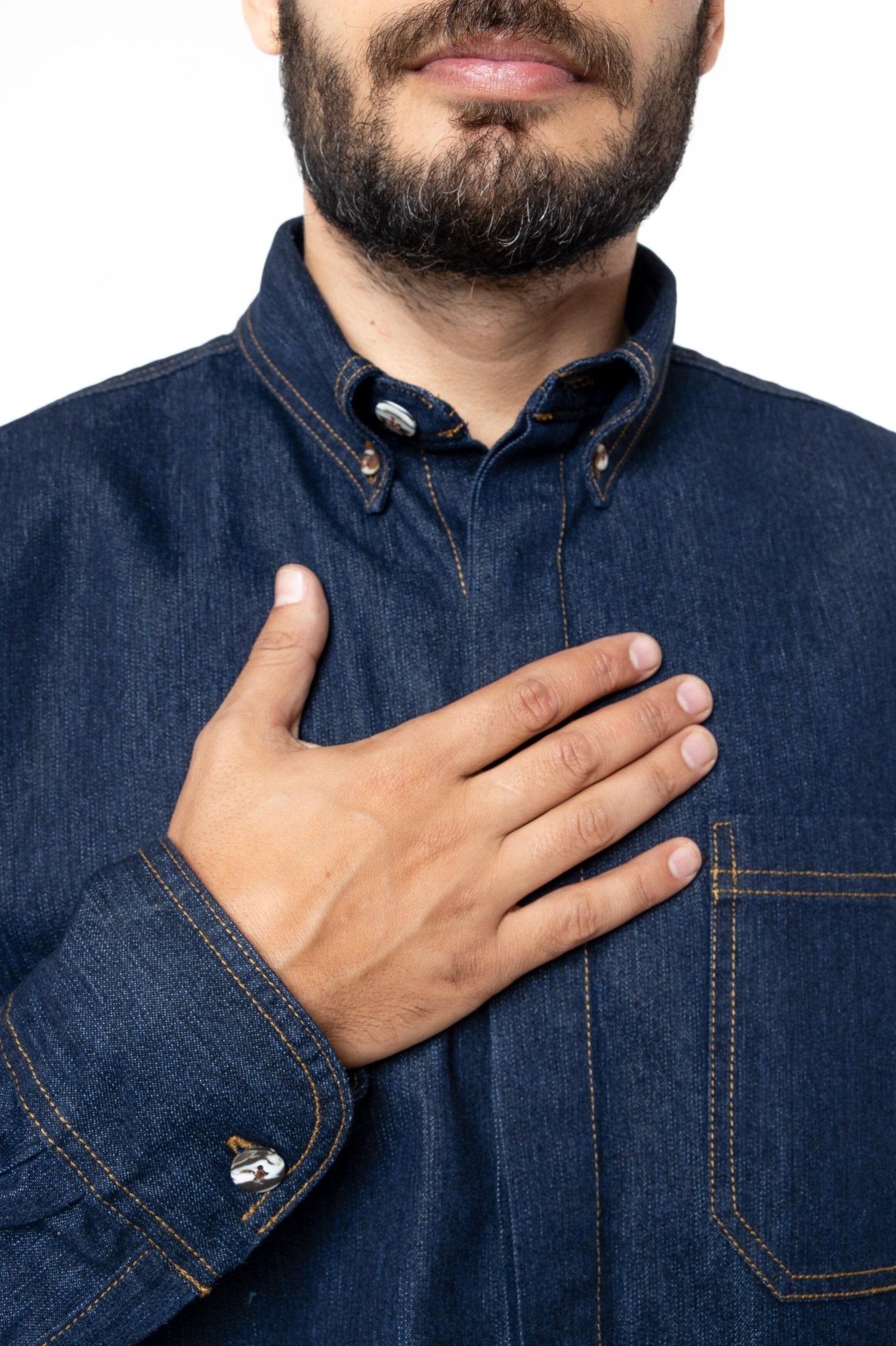 CAMISOLA DE MEZCLILLA CHICAGO HOMBRE