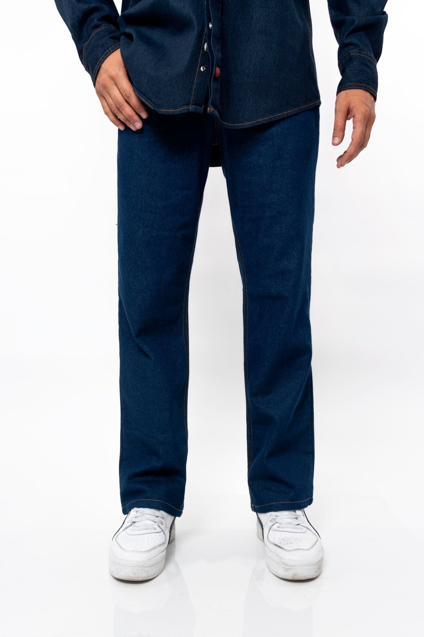 JEANS DE TRABAJO MEDELLIN MUJER #Color_Azul Marino
