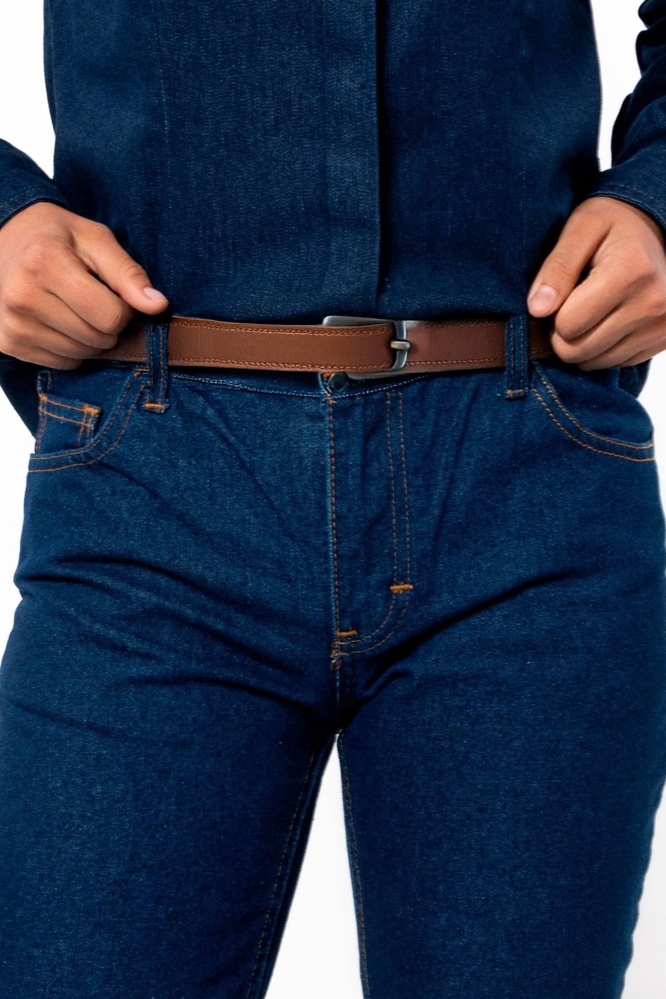 JEANS DE TRABAJO MEDELLIN MUJER #Color_Azul Marino