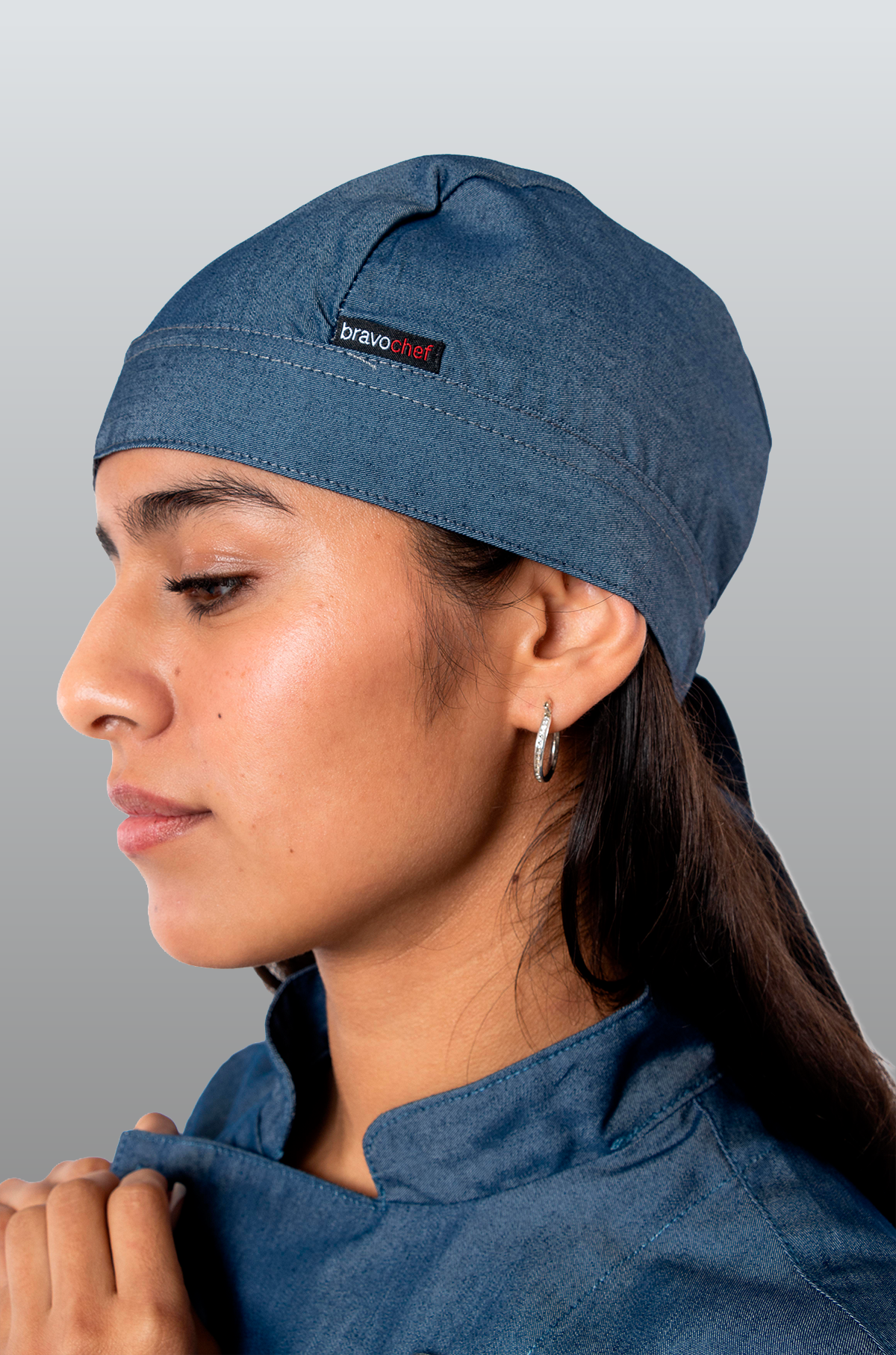COFIA GORRO PARA CHEF KIOTO UNISEX #Color_Azul Marino