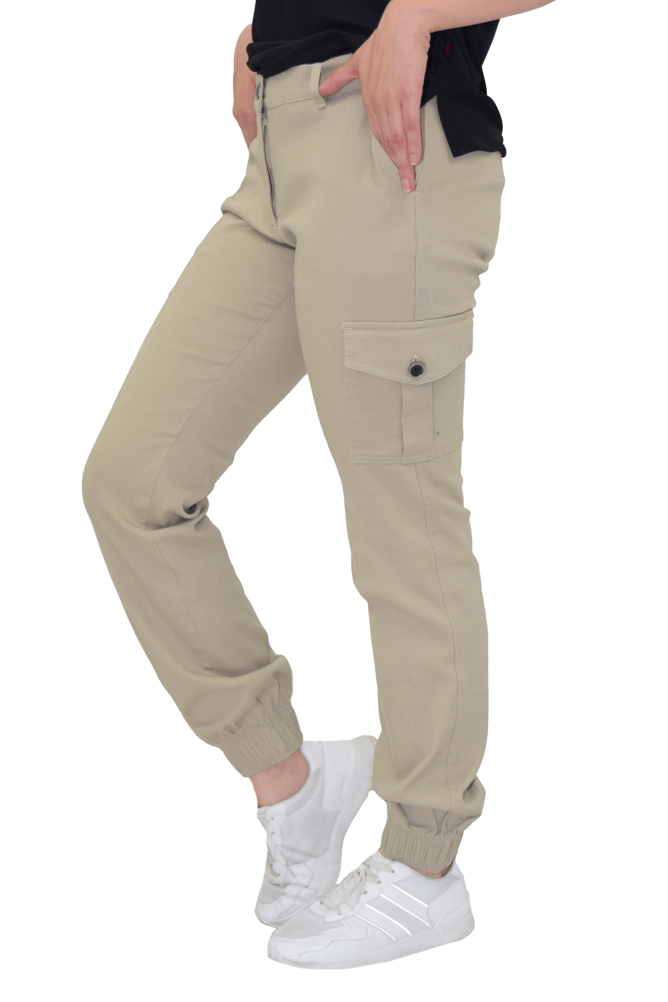 PANTALÓN CARGO JOGGER LORETO MUJER #Color_Cafe