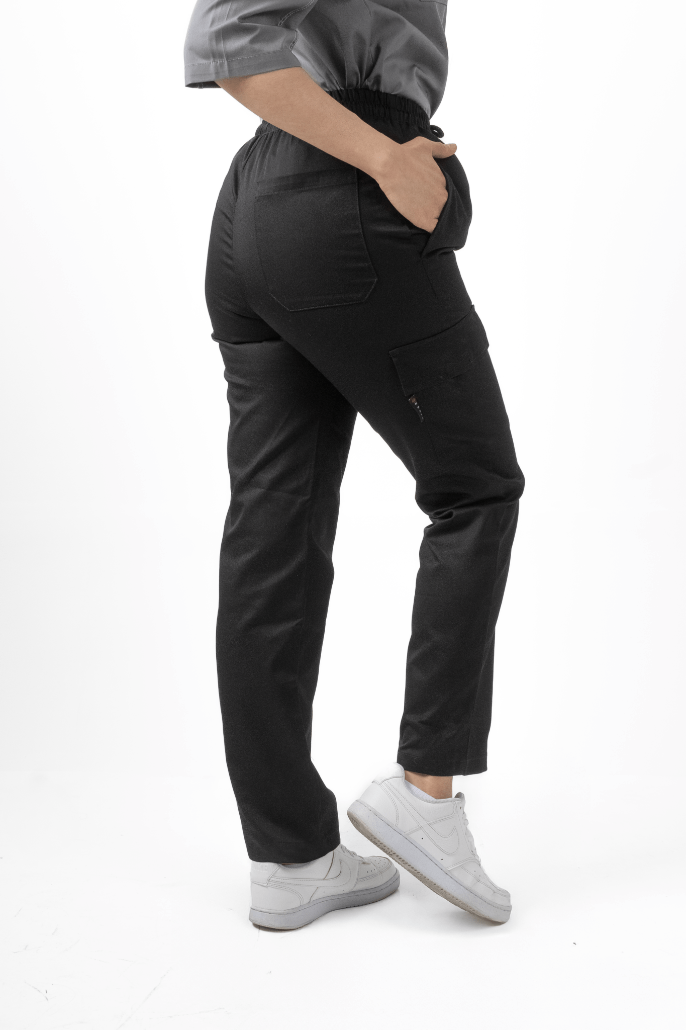 PANTALON DELHI CHEF DAMA #Color_Negro #Genero_Dama