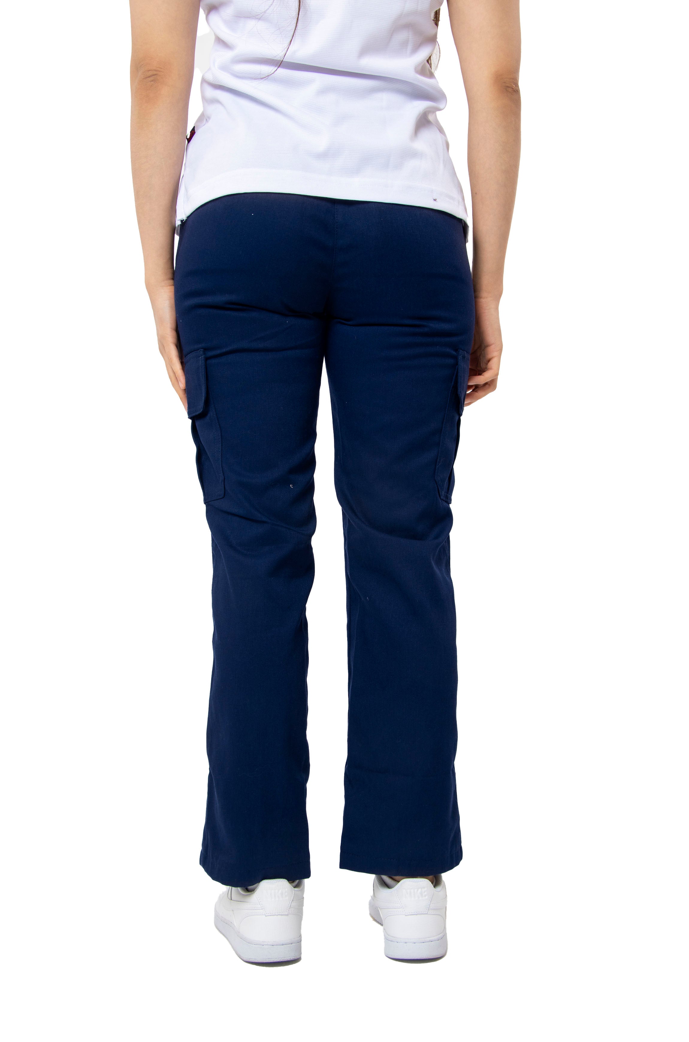 PANTALÓN DE TRABAJO TIPO CARGO TORONTO MUJER #Color_ Azul Marino