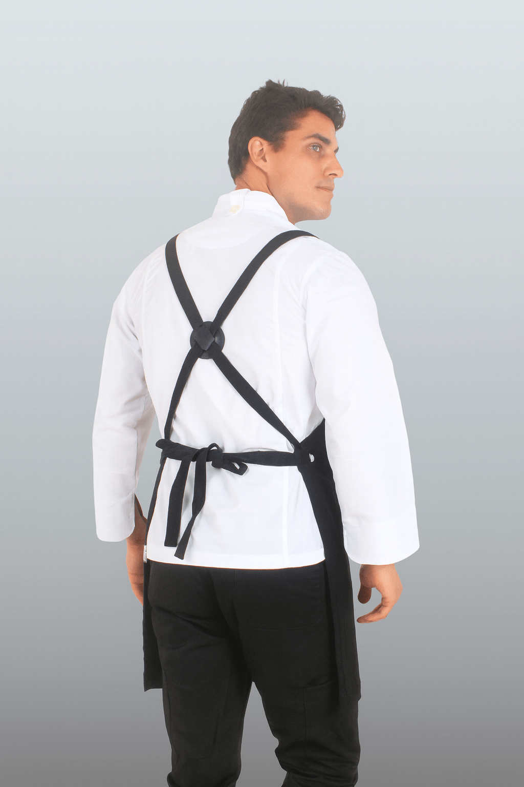 MANDIL TOSCANA UNISEX #Color_Negro