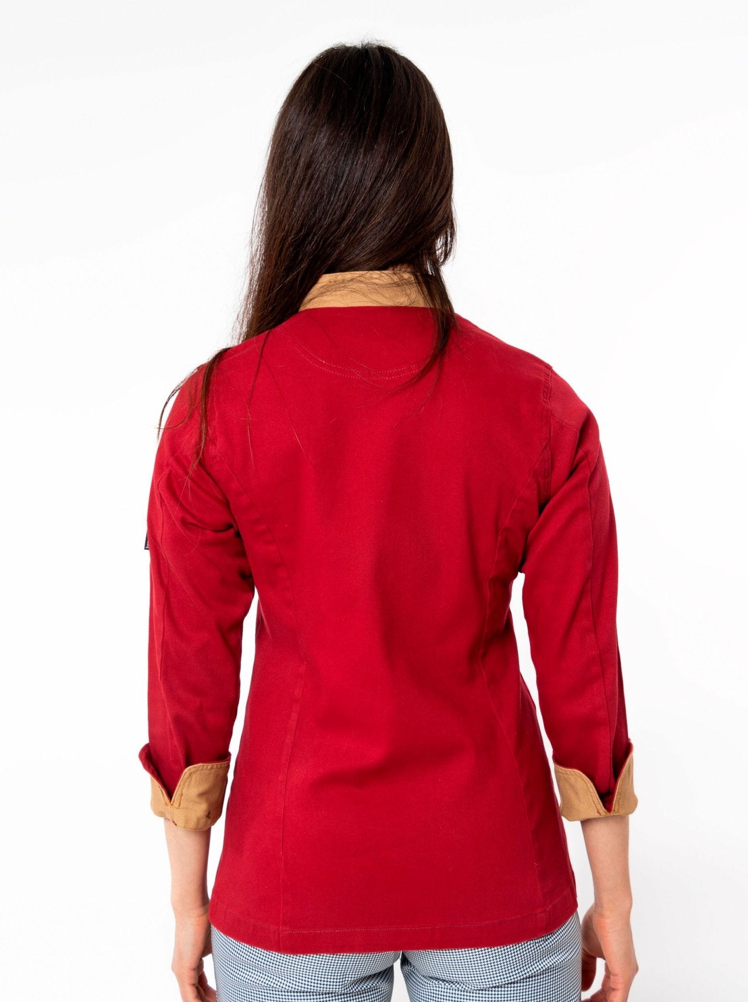 FILIPINA CHEF CORTE REGULAR MILÁN MUJER #Color_Rojo