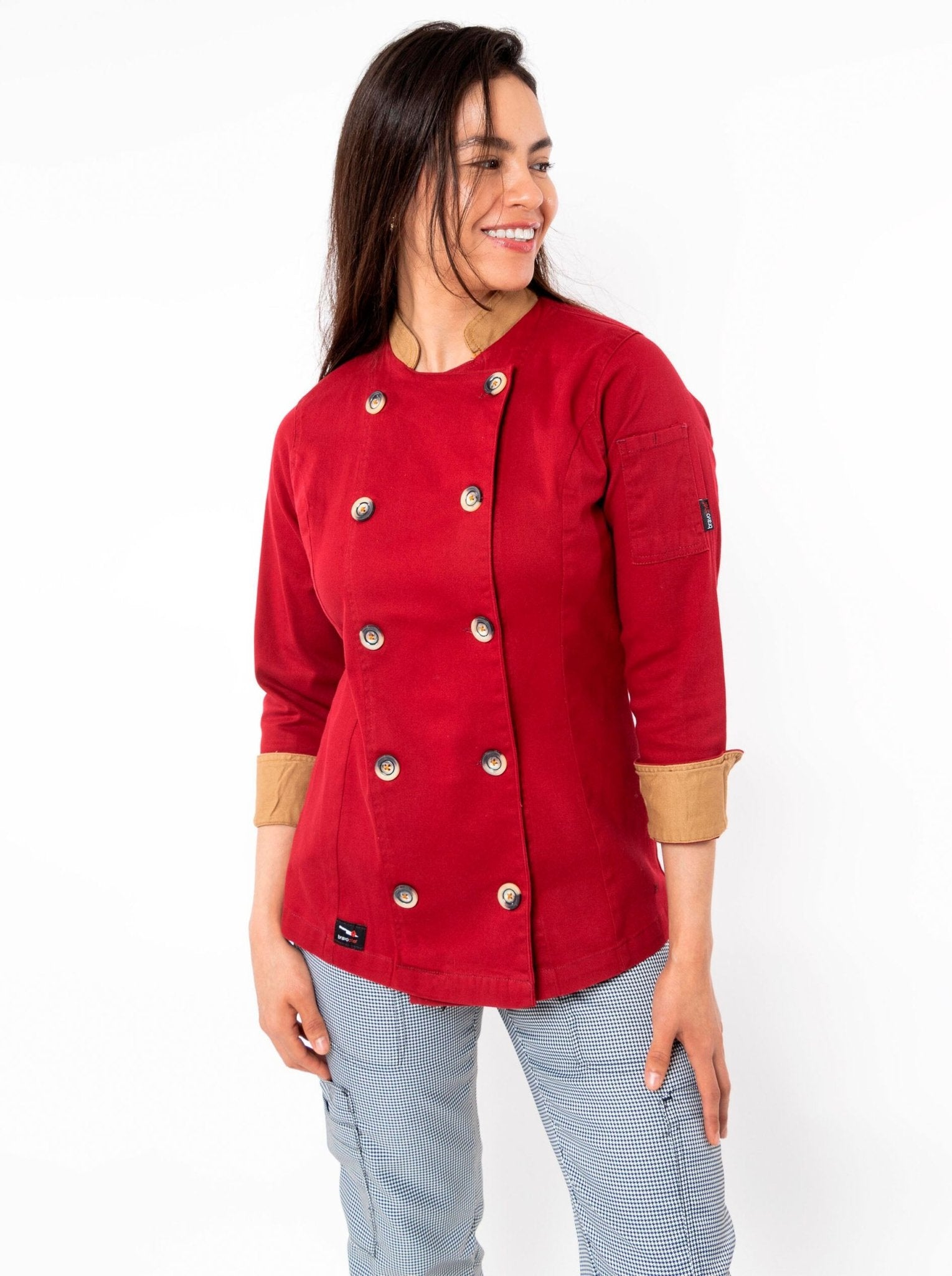FILIPINA CHEF CORTE REGULAR MILÁN MUJER #Color_Rojo