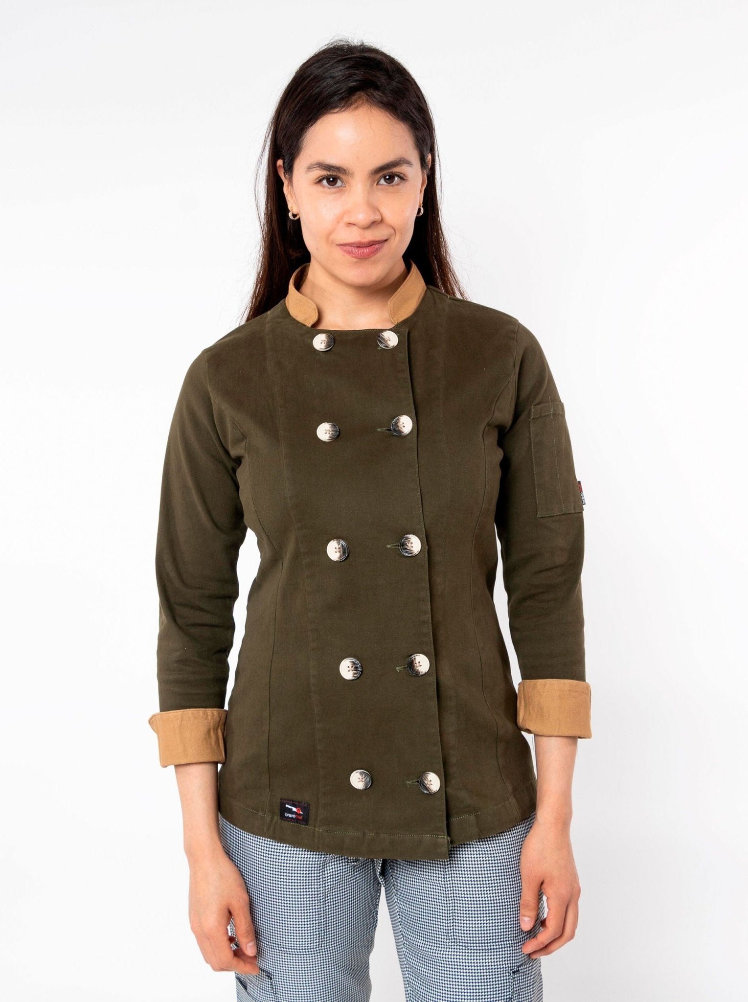 FILIPINA CHEF CORTE REGULAR MILÁN MUJER #Color_Verde Oliva