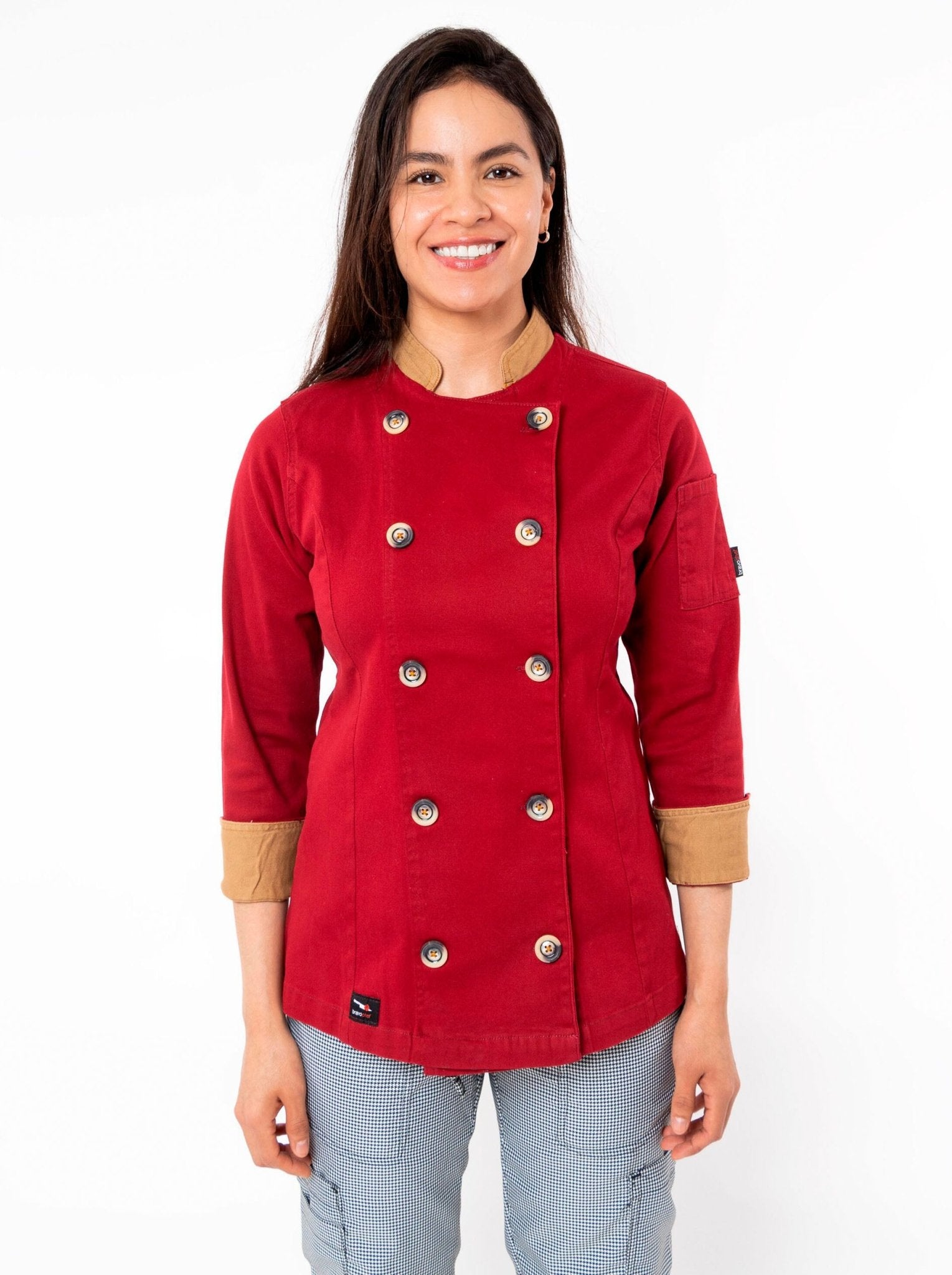 FILIPINA CHEF CORTE REGULAR MILÁN MUJER #Color_Rojo