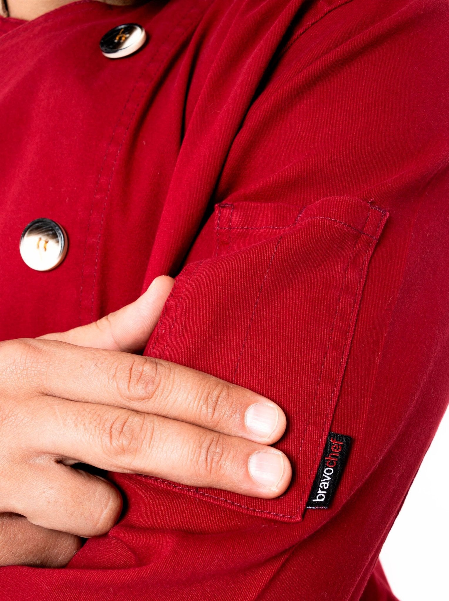 FILIPINA CHEF CORTE REGULAR MILÁN HOMBRE #Color_Rojo
