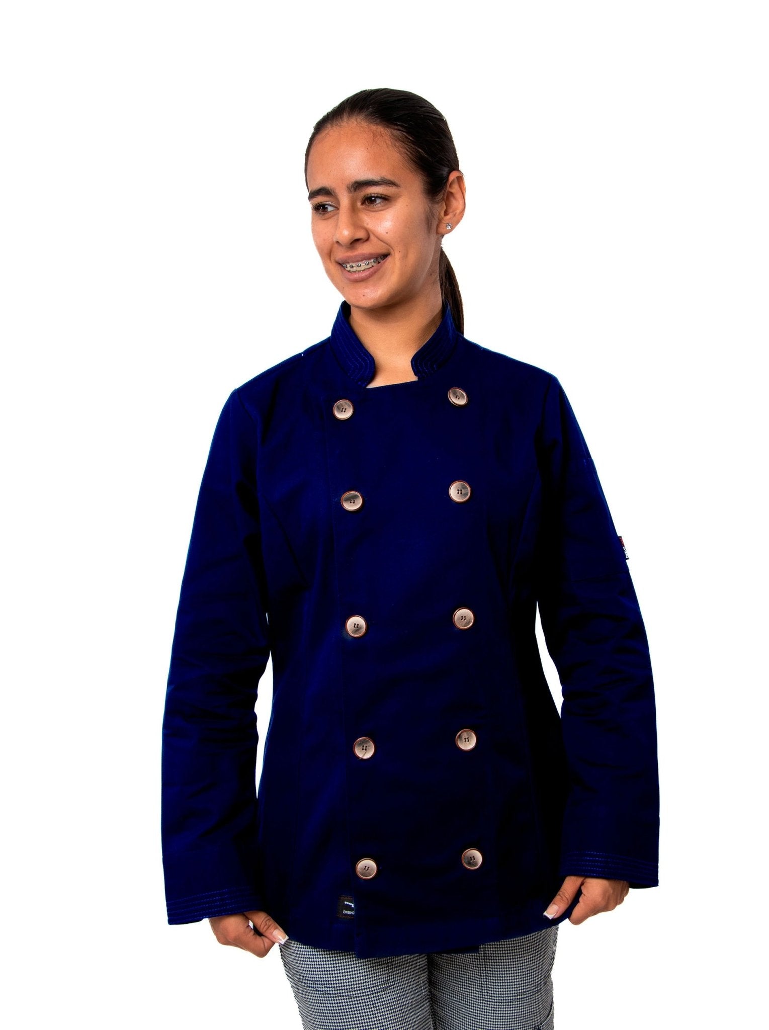 FILIPINA EJECUTIVA CHEF CORTE REGULAR LYON MUJER #Color_Azul Marino