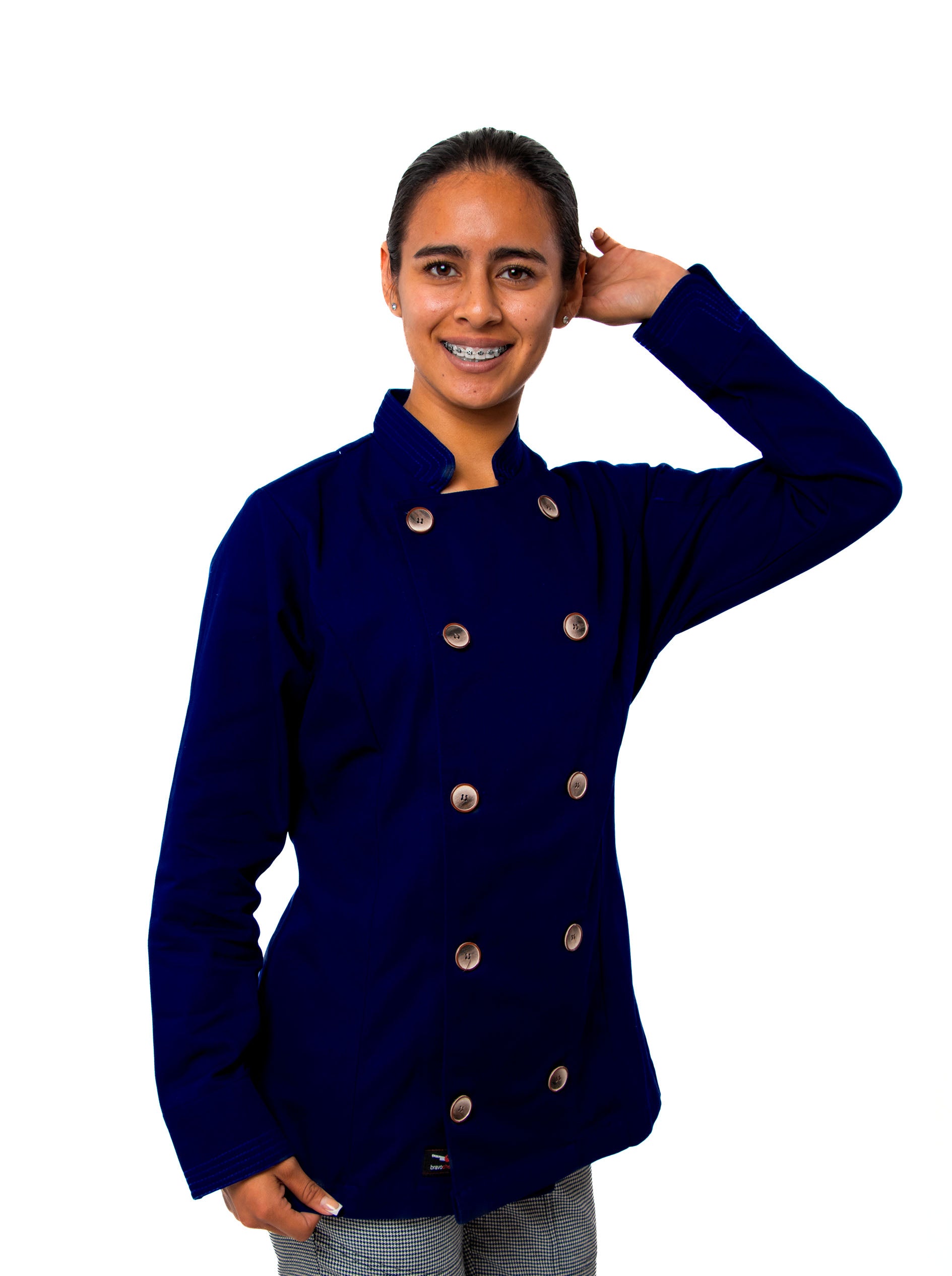 FILIPINA EJECUTIVA CHEF CORTE REGULAR LYON MUJER #Color_Azul Marino