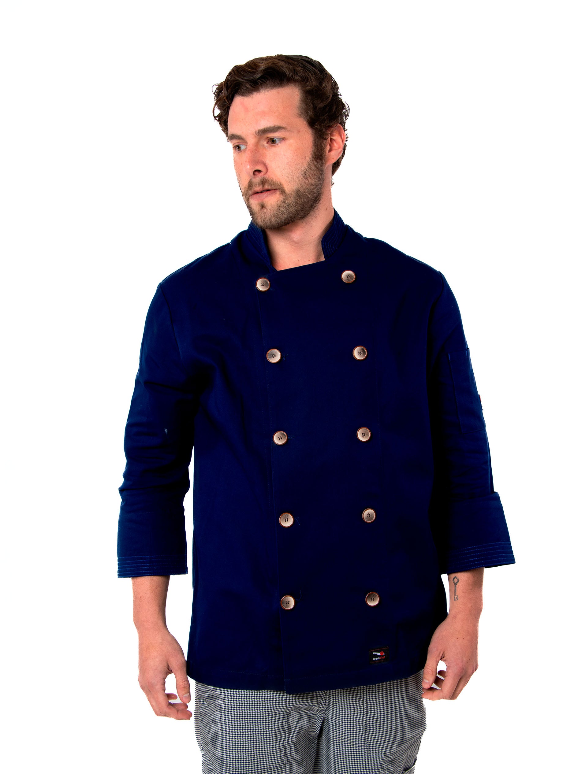 FILIPINA EJECUTIVA CHEF CORTE REGULAR LYON HOMBRE #Color_Azul Marino
