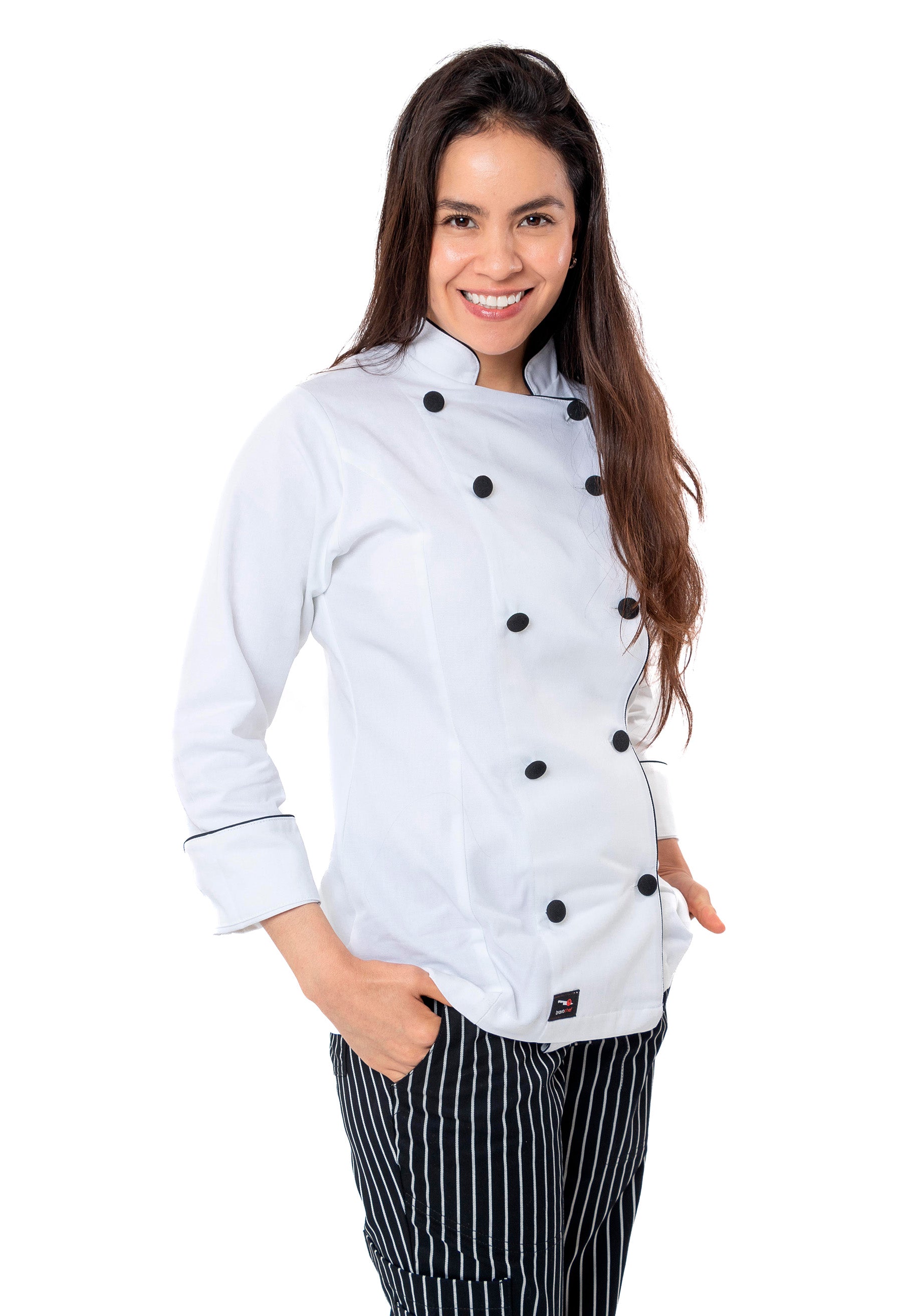 FILIPINA CHEF CORTE REGULAR VENECIA MUJER #Color_Blanco