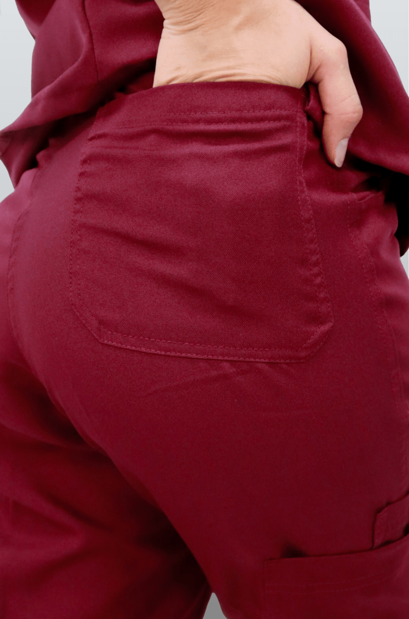 PANTALÓN CAMARISTA O LIMPIEZA BOGOTA MUJER #Color_Rojo