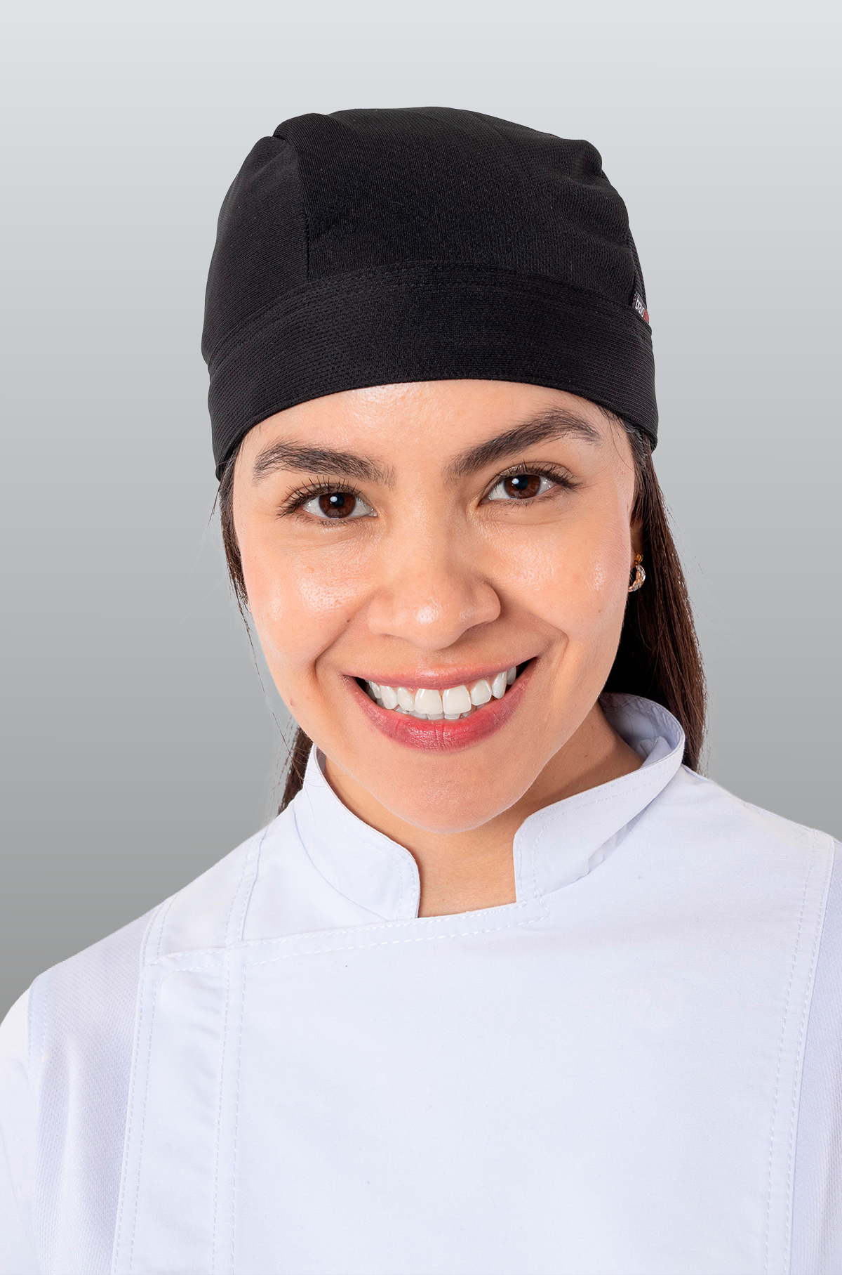 COFIA GORRO PARA CHEF KIOTO UNISEX #Color_Negro