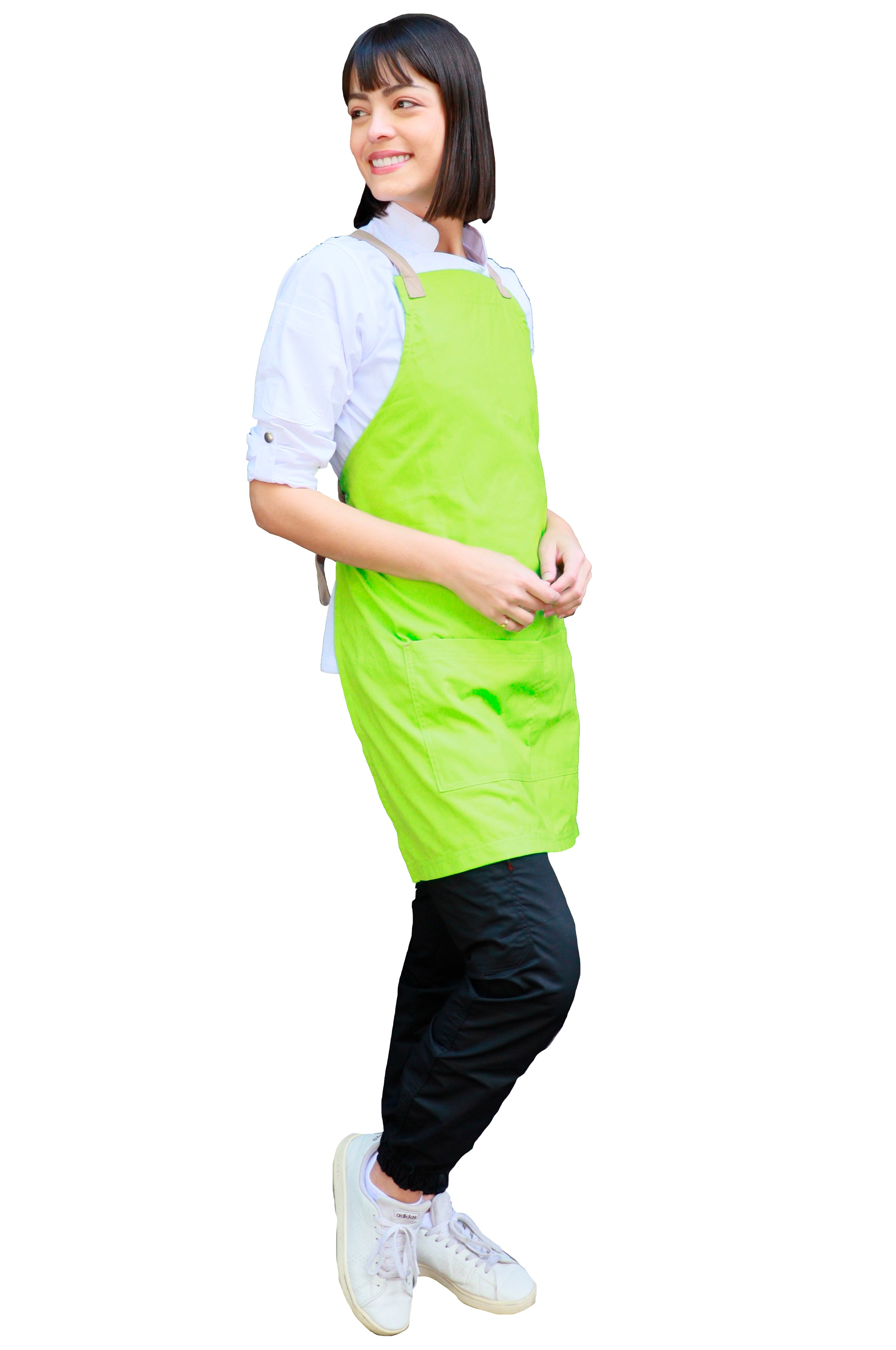 MANDIL DE PETO LIMA #Color_Verde

