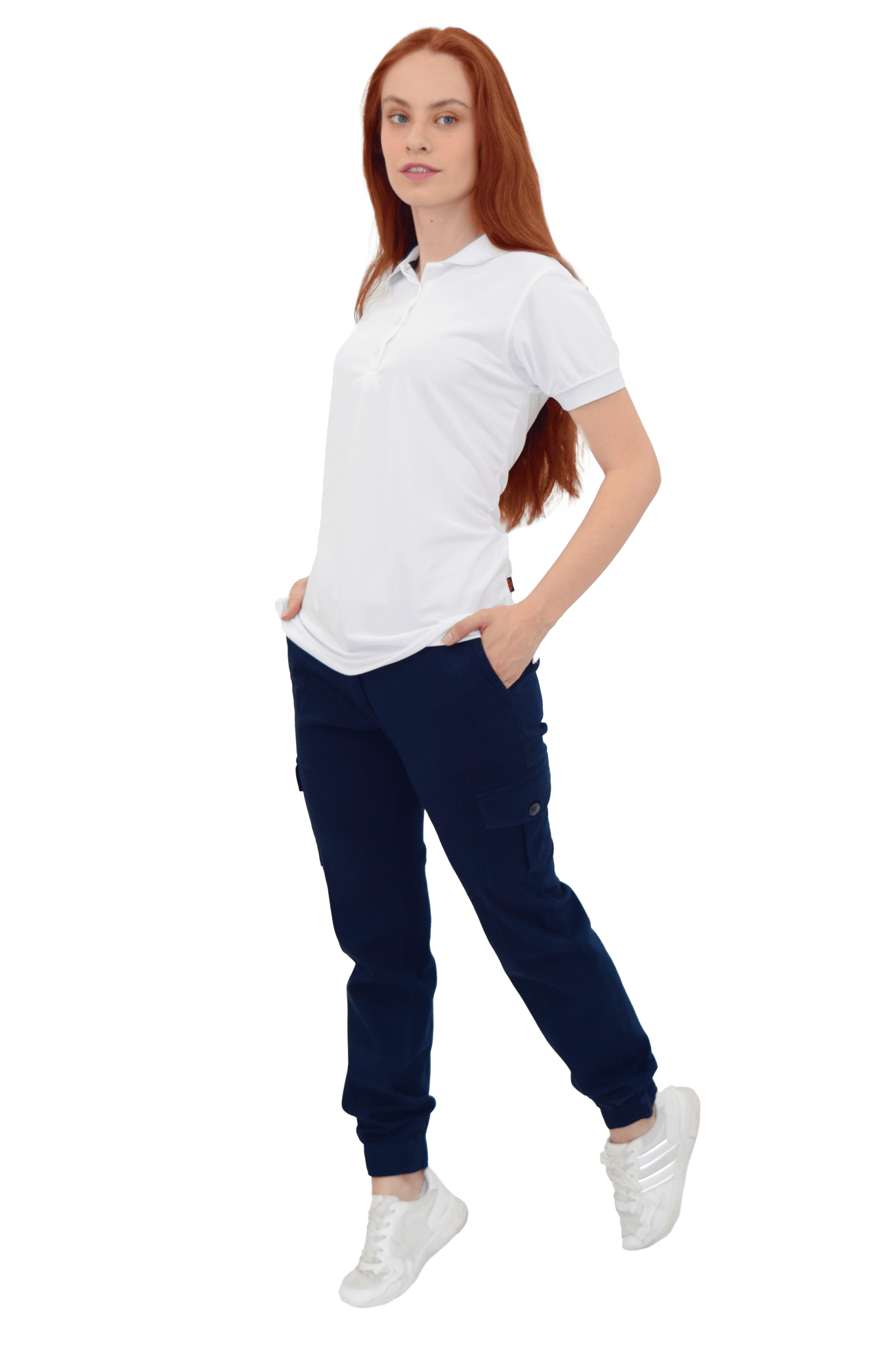 PANTALÓN CARGO JOGGER LORETO MUJER #Color_Azul Marino