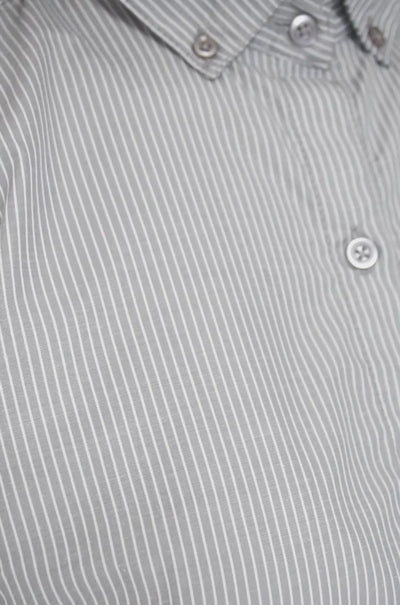 CAMISA FORMAL MANGA LARGA PORTO MUJER #Color_Blanco - Gris