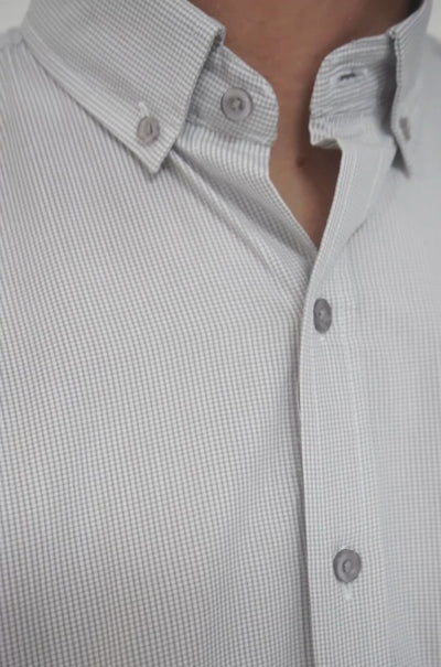 CAMISA EJECUTIVA MANGA LARGA TURÍN #Color_Cuadros Grises