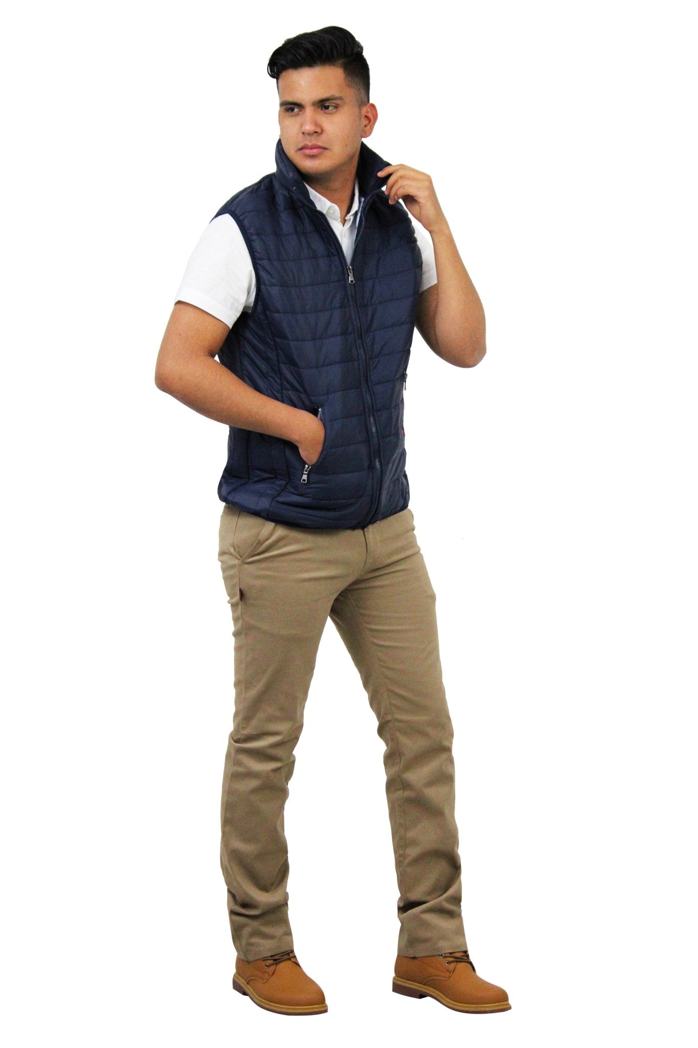 CHALECO CAPITONADO OSLO HOMBRE #Color_Azul Marino