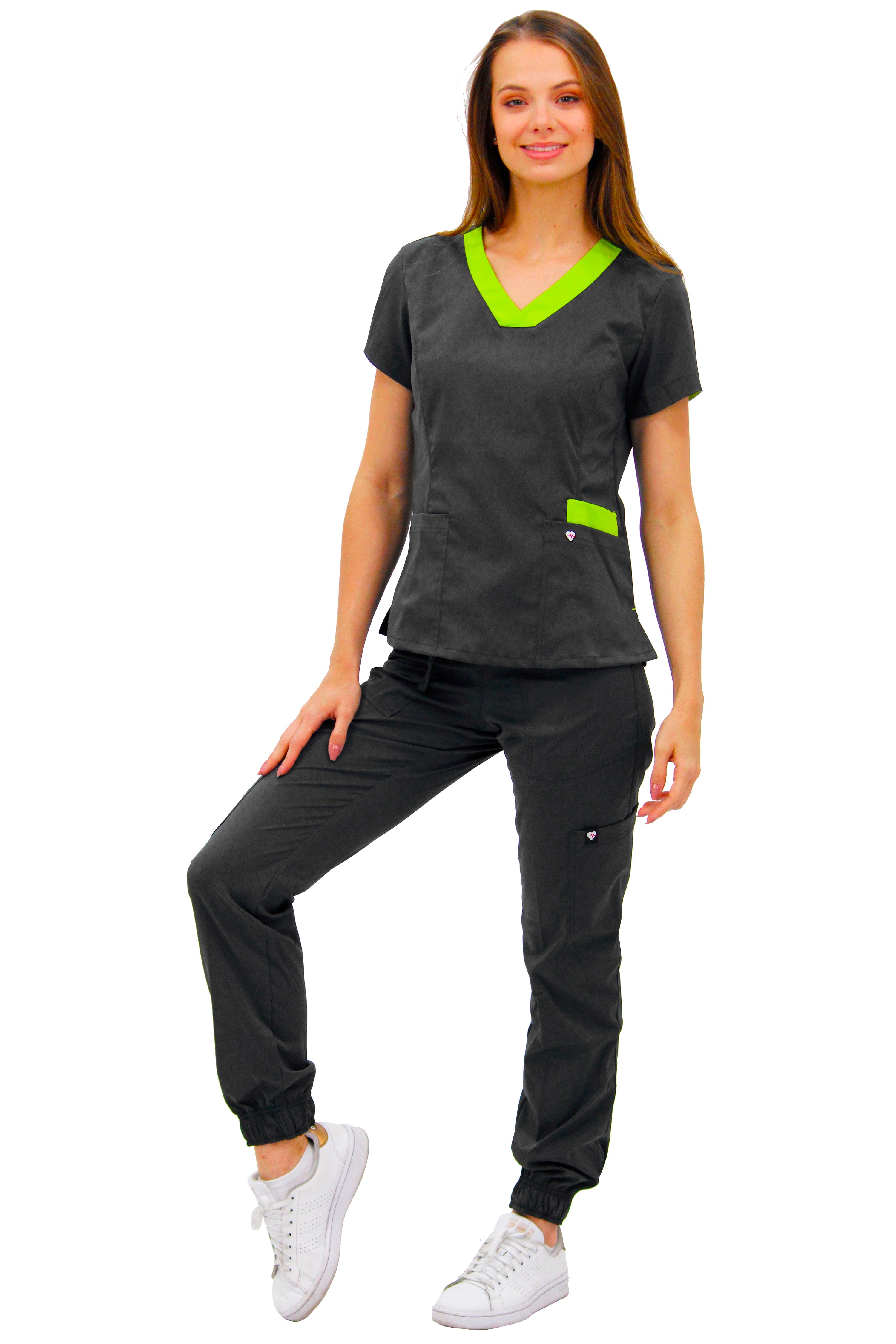 PANTALÓN MÉDICO JOGGER PARA SCRUB ATENAS MUJER