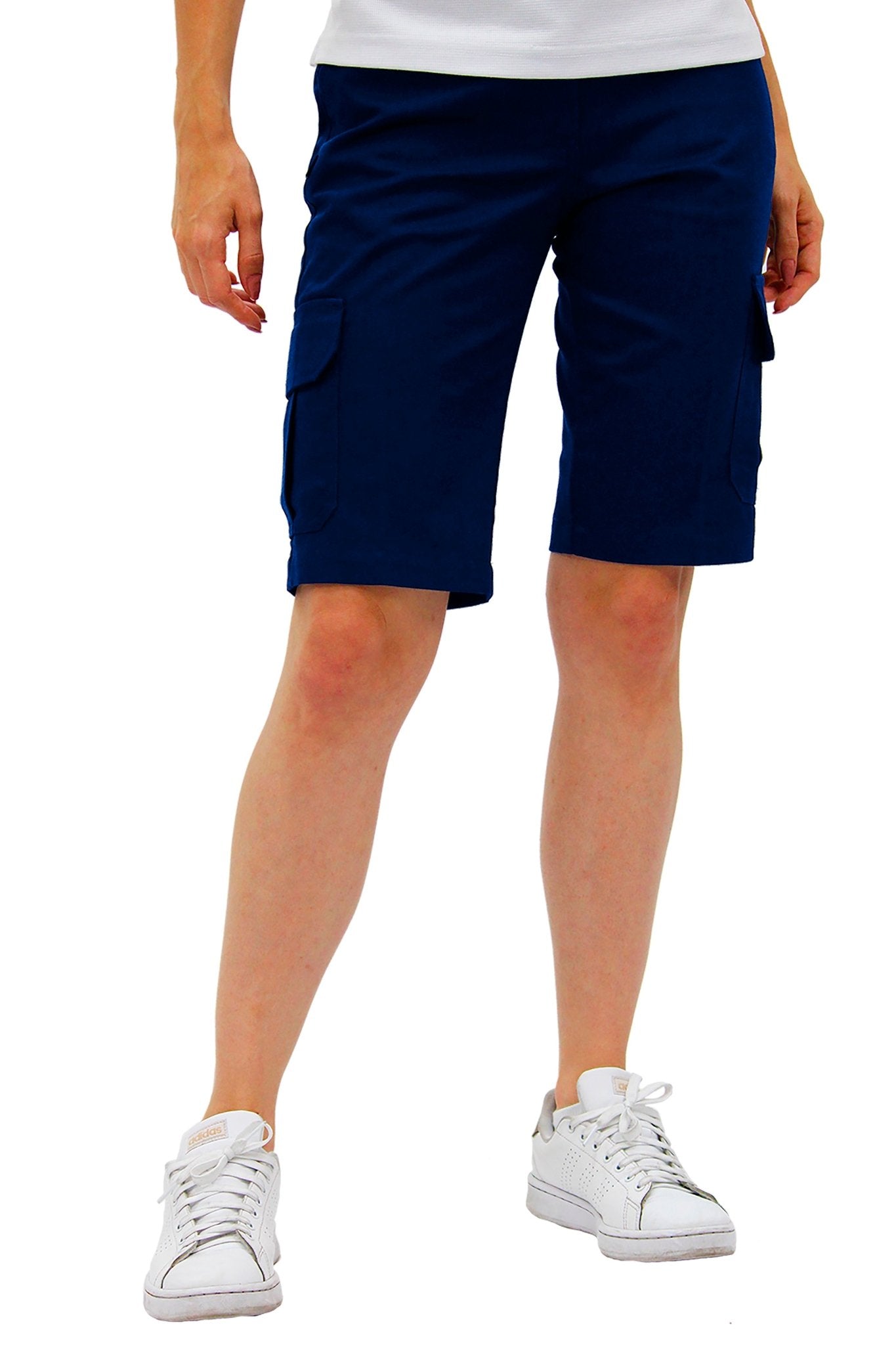 BERMUDAS TIPO CARGO HAWAI MUJER #Color_Azul