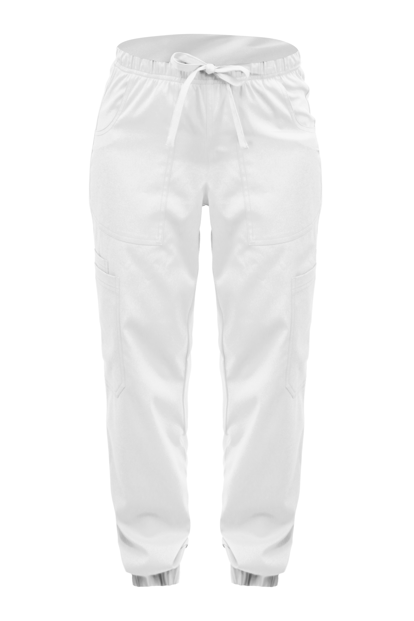 PANTALÓN MÉDICO JOGGER PARA SCRUB STANFORD HOMBRE #Color_Blanco