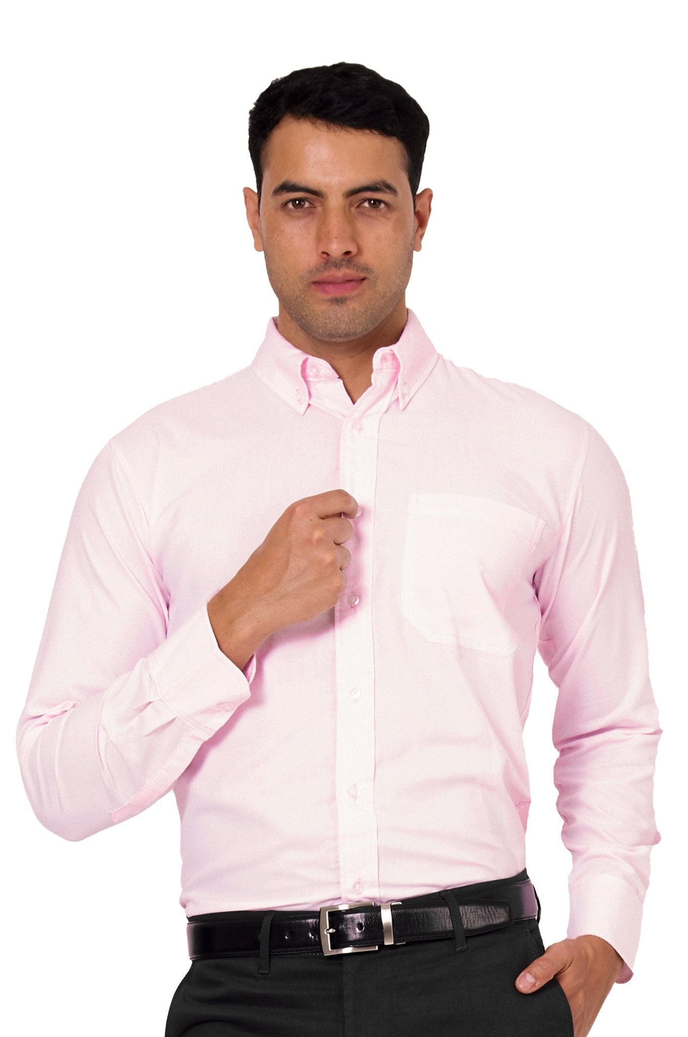 CAMISA FORMAL MANGA LARGA  BERLÍN HOMBRE #Color_Rosa