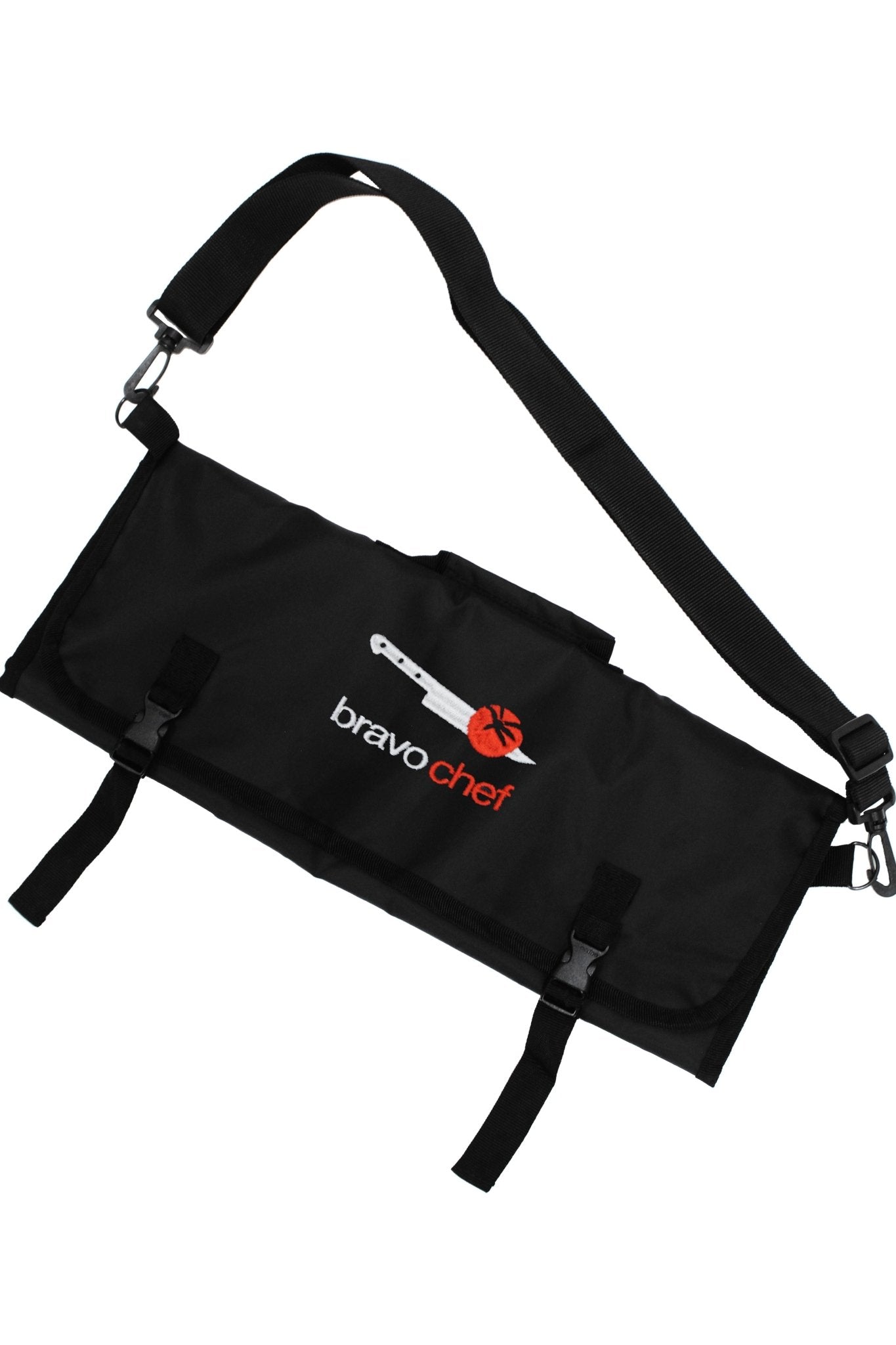 ESTUCHE PORTA-CUCHILLOS PARA CHEF CON LOGO #Color_Negro