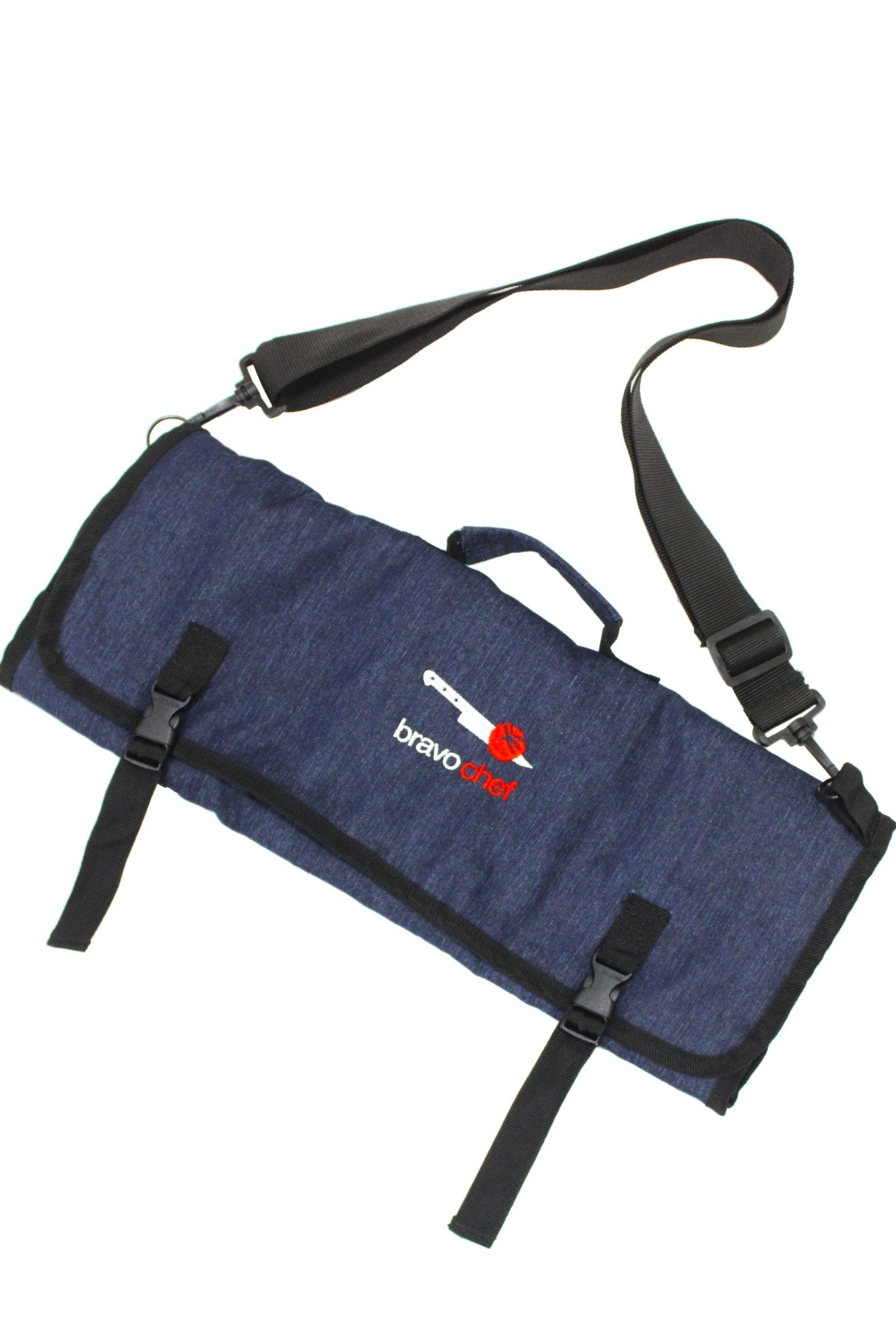 ESTUCHE PORTA-CUCHILLOS PARA CHEF CON LOGO #Color_Azul Marino