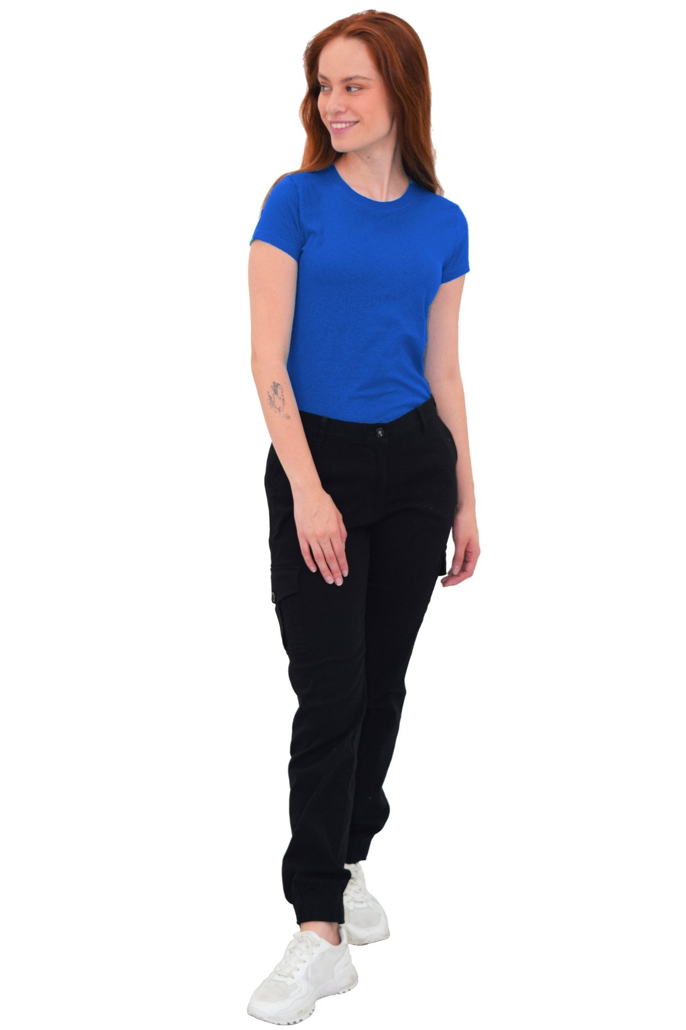 PLAYERA CUELLO REDONDO MALIBÚ MUJER #Color_Azul