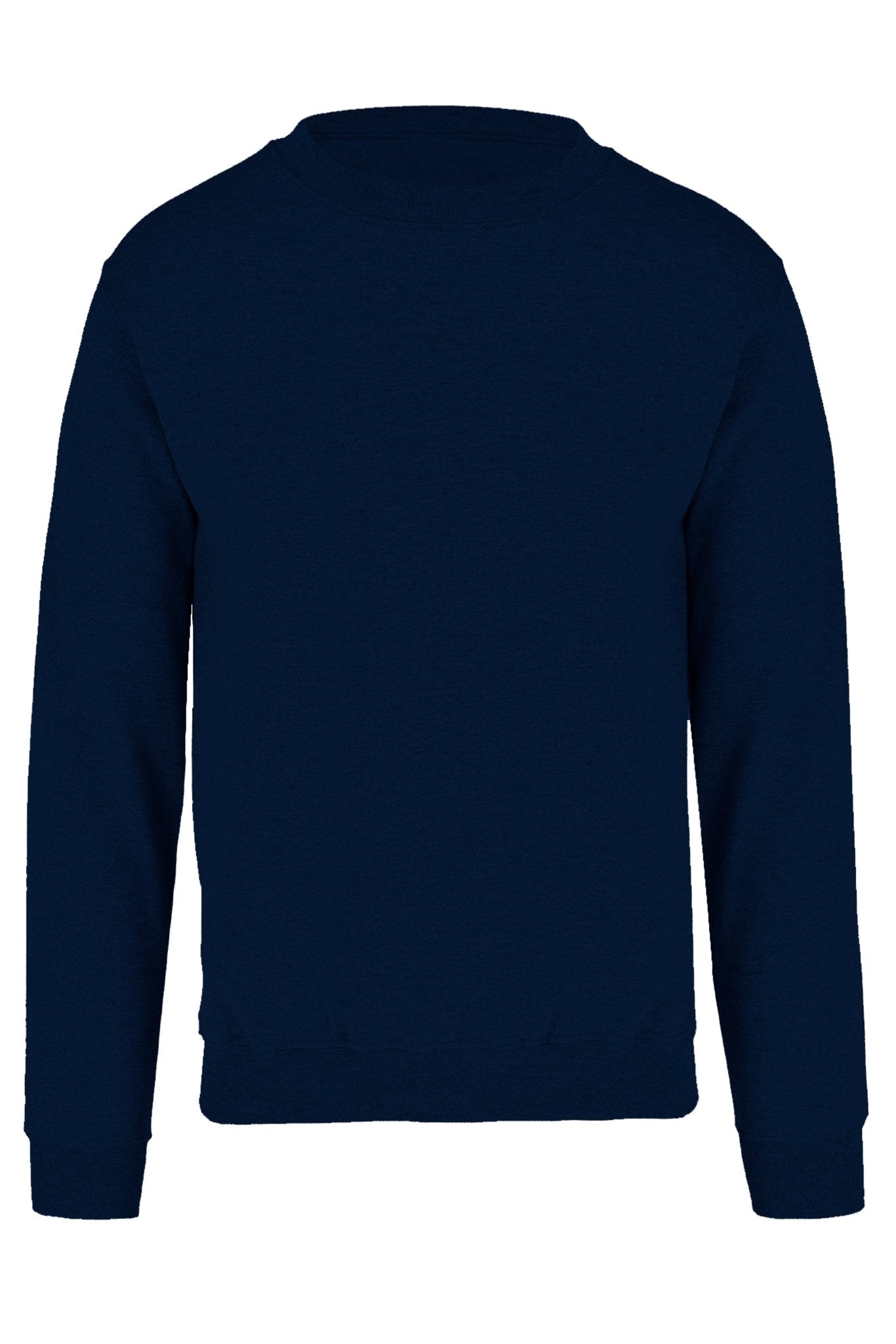 SUDADERA CUELLO REDONDO BRUSELAS MUJER #Color_Azul
