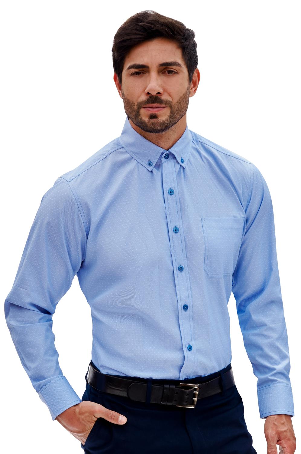 CAMISA FORMAL SLIM FIT MANGA LARGA GINEBRA